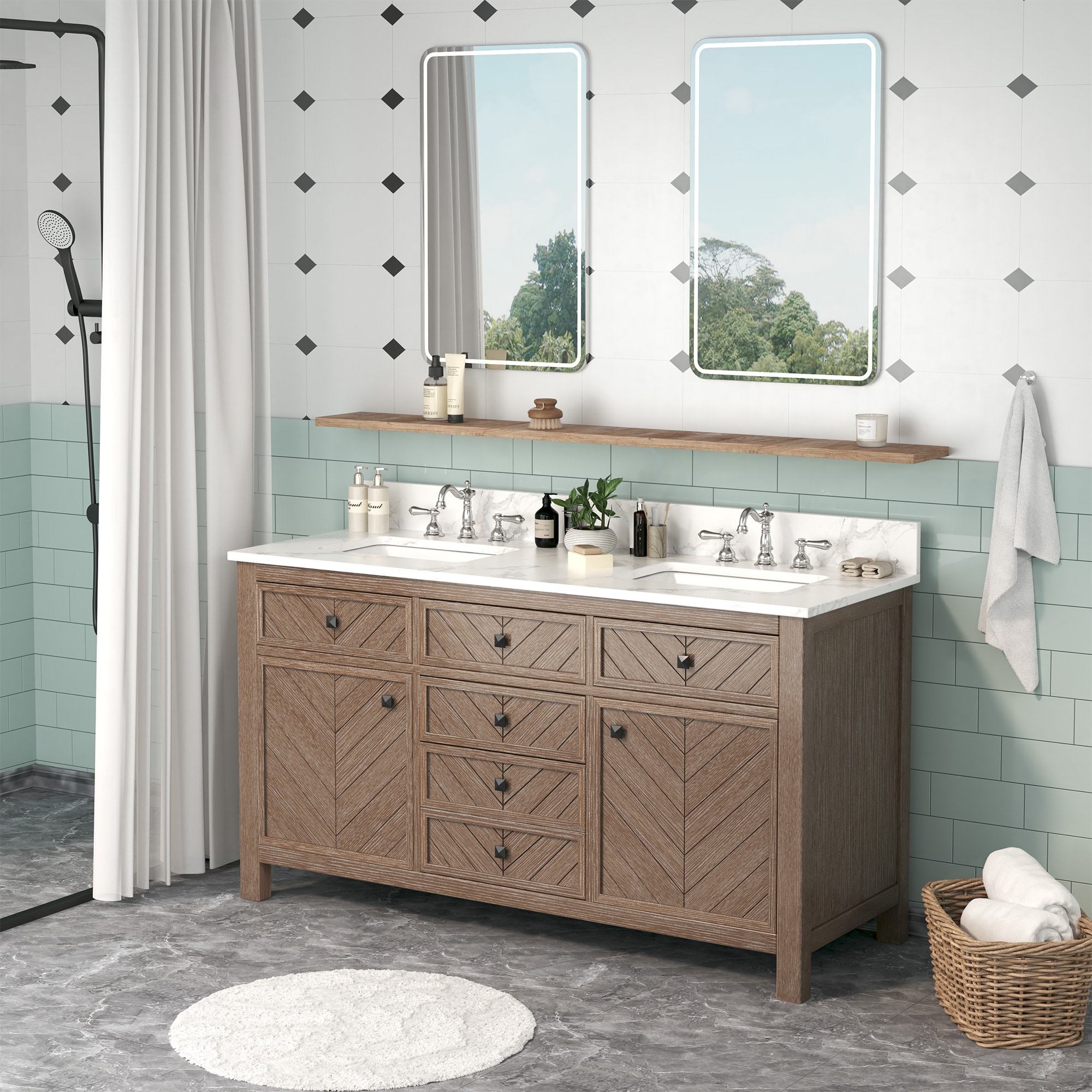 JEAREY JE-XNECWSF-LG Bath-Vanity-Combo - View #14