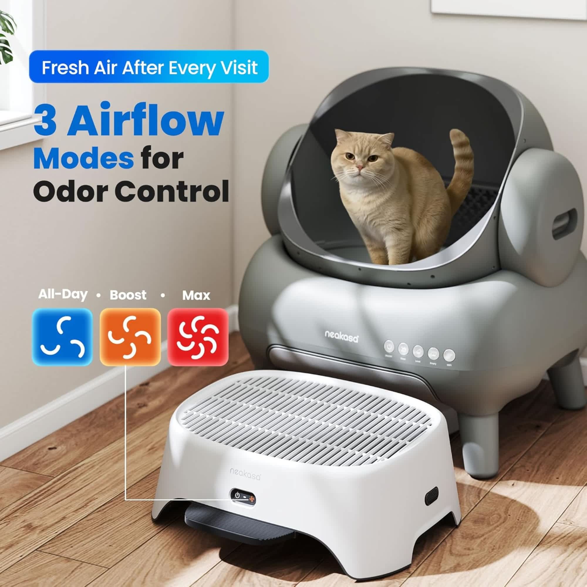 Neakasa AIRSTEP Cat-Litter-Box - View #4