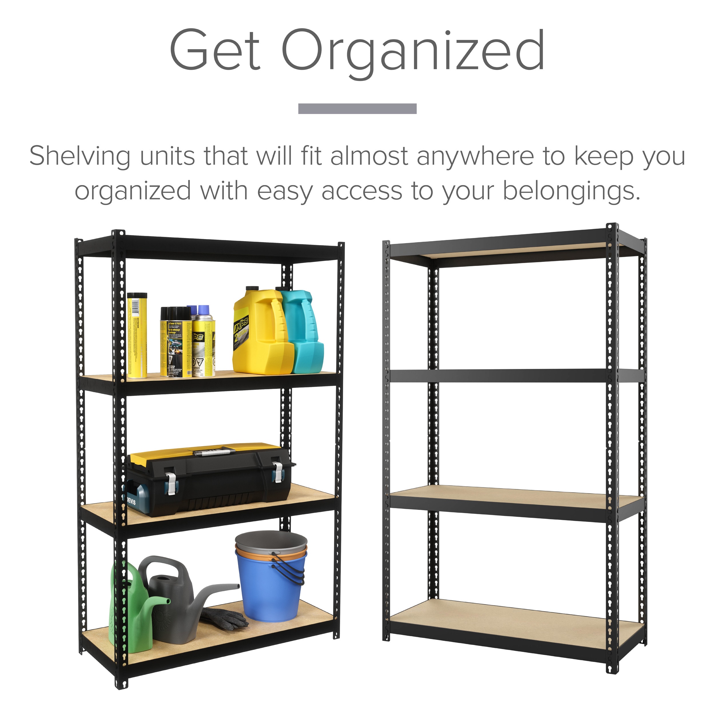 Space Solutions 22540 Free-Standing-Shelving - View #5