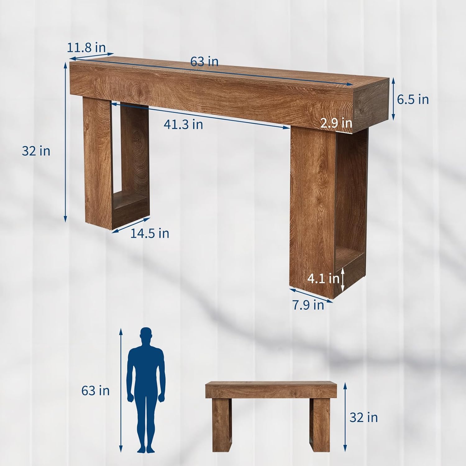 Qeetex WLS-PHK-34LRM5BS Coffee-Tables - View #2