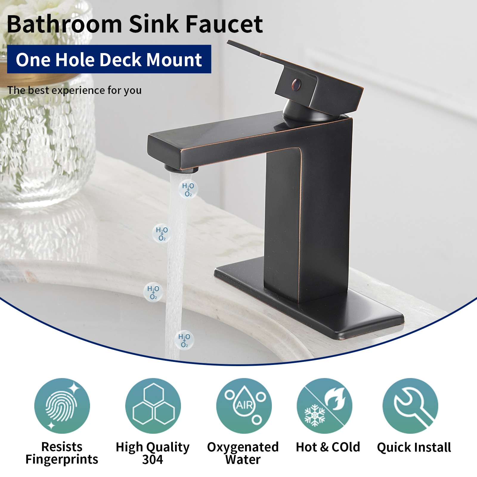 BWE A-96006-ORB Lavatory-Faucets - View #5