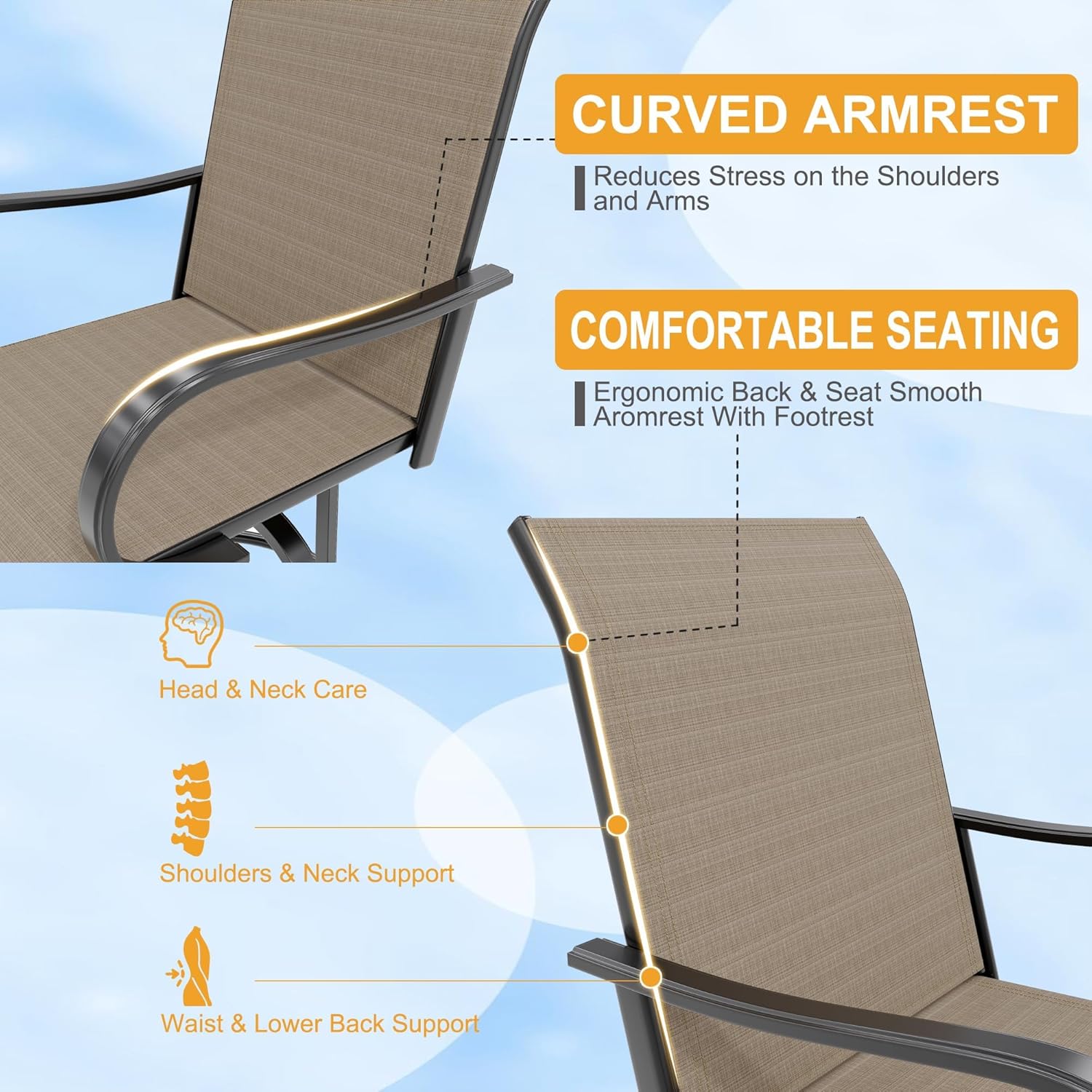 Garvee PC-LS-17 Patio-Chairs - View #7