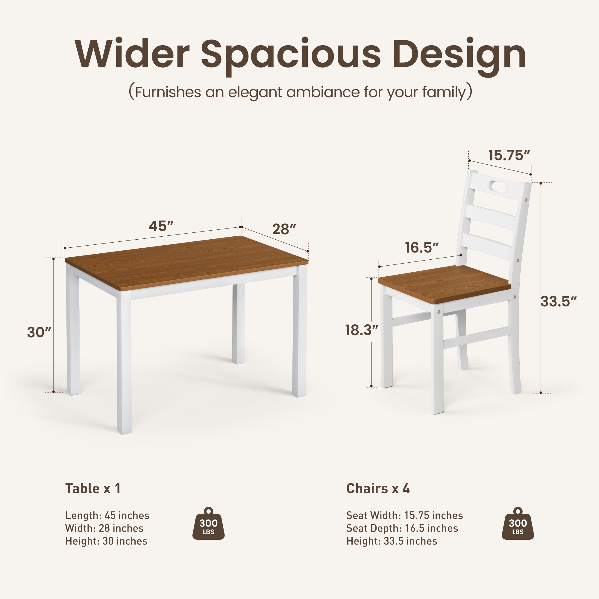 Sunshine Valley IF901-S01-WN Dining-Sets - View #10