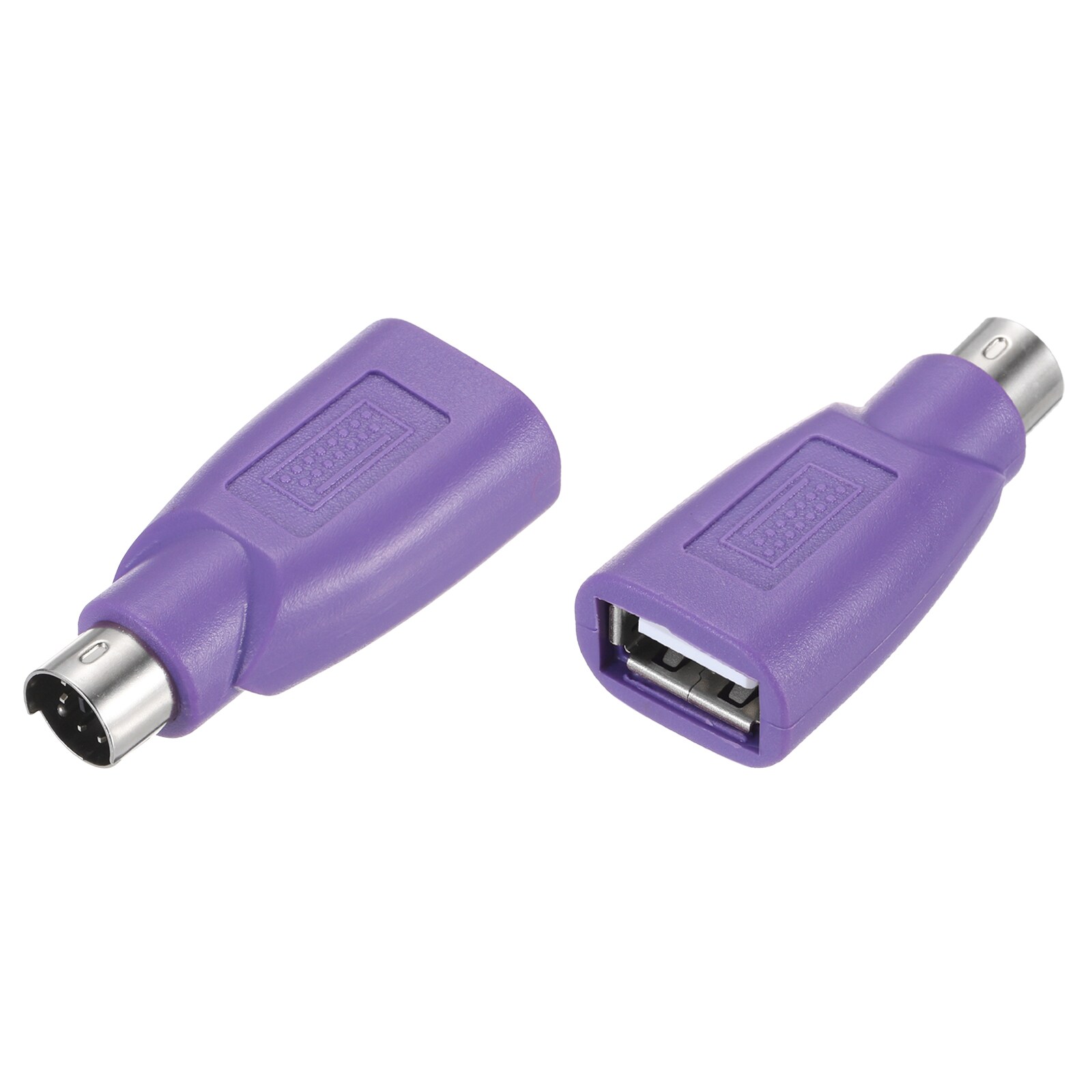 Unique Bargains 2pcs PS/2 to USB Port PS/2 Male to USB Female Adapter ...
