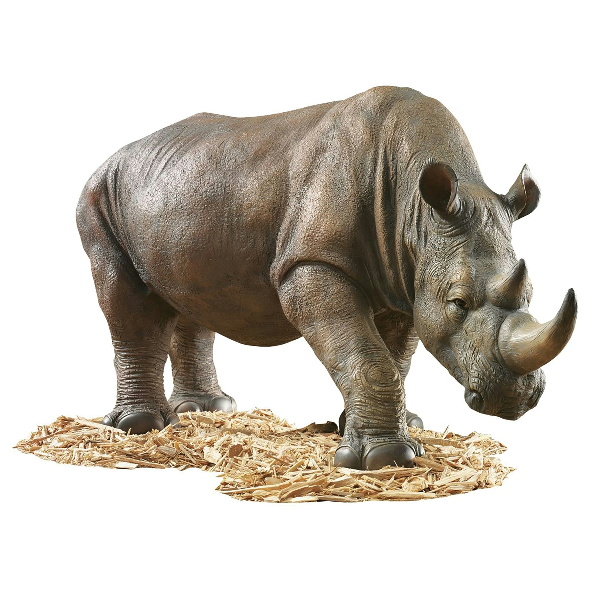 Design Toscano KY71133 17-in H x 34-in W Multiple Colors/Finishes Animal Garden Statue