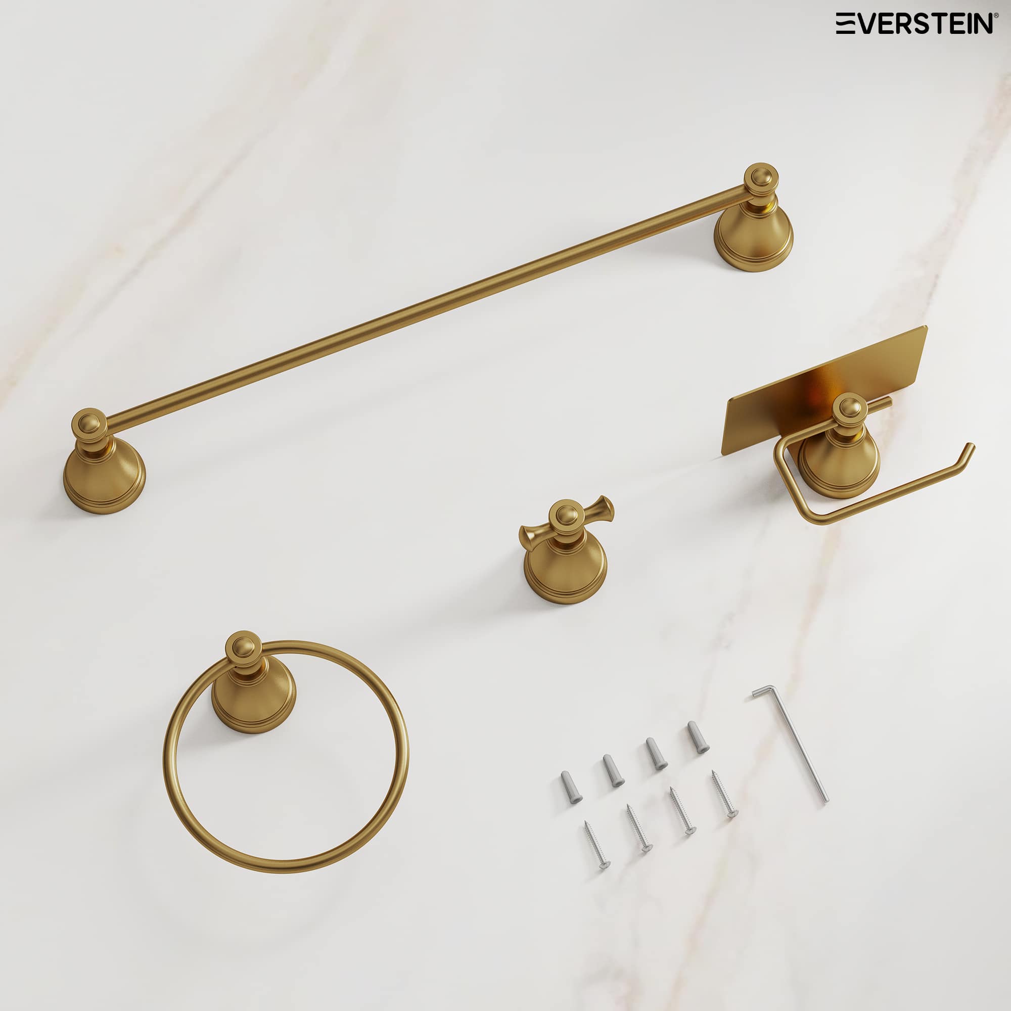 EVERSTEIN SFS-2008-GD Decorative-Bath-Hardware-Kits - View #10