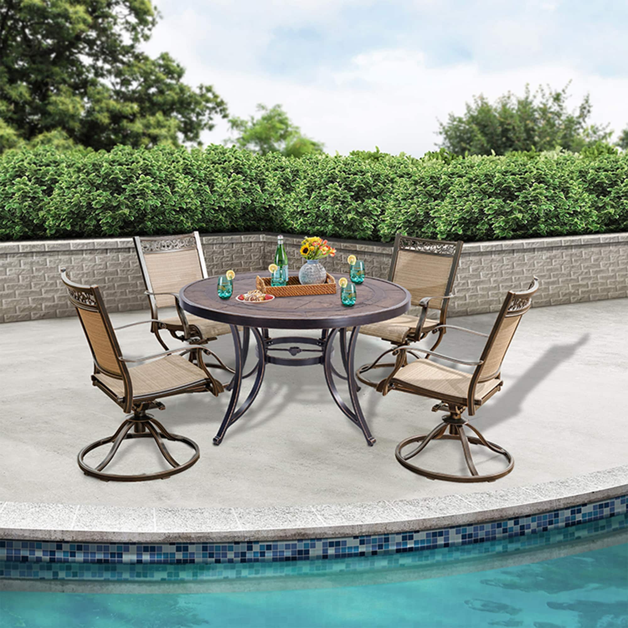 Mondawe CR-GSZA-GSZV Patio-Dining-Sets - View #3