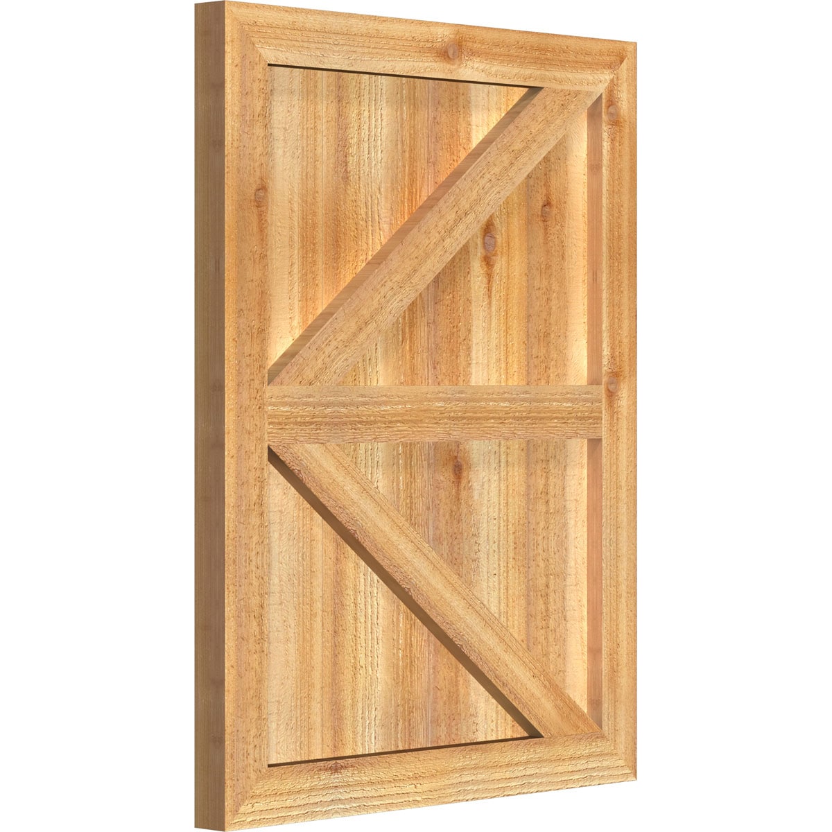 Ekena Millwork RBF06Z21X028RWR Exterior-Shutters - View #2