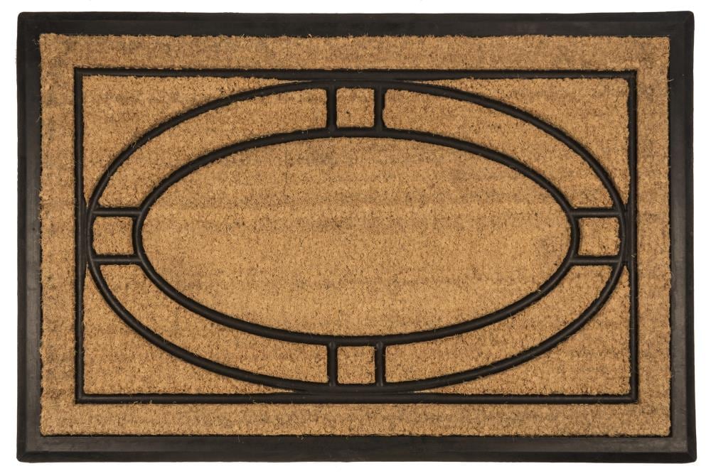 Entryways 2144BR 2-ft x 3-ft Natural Coir Rectangular Outdoor Door Mat