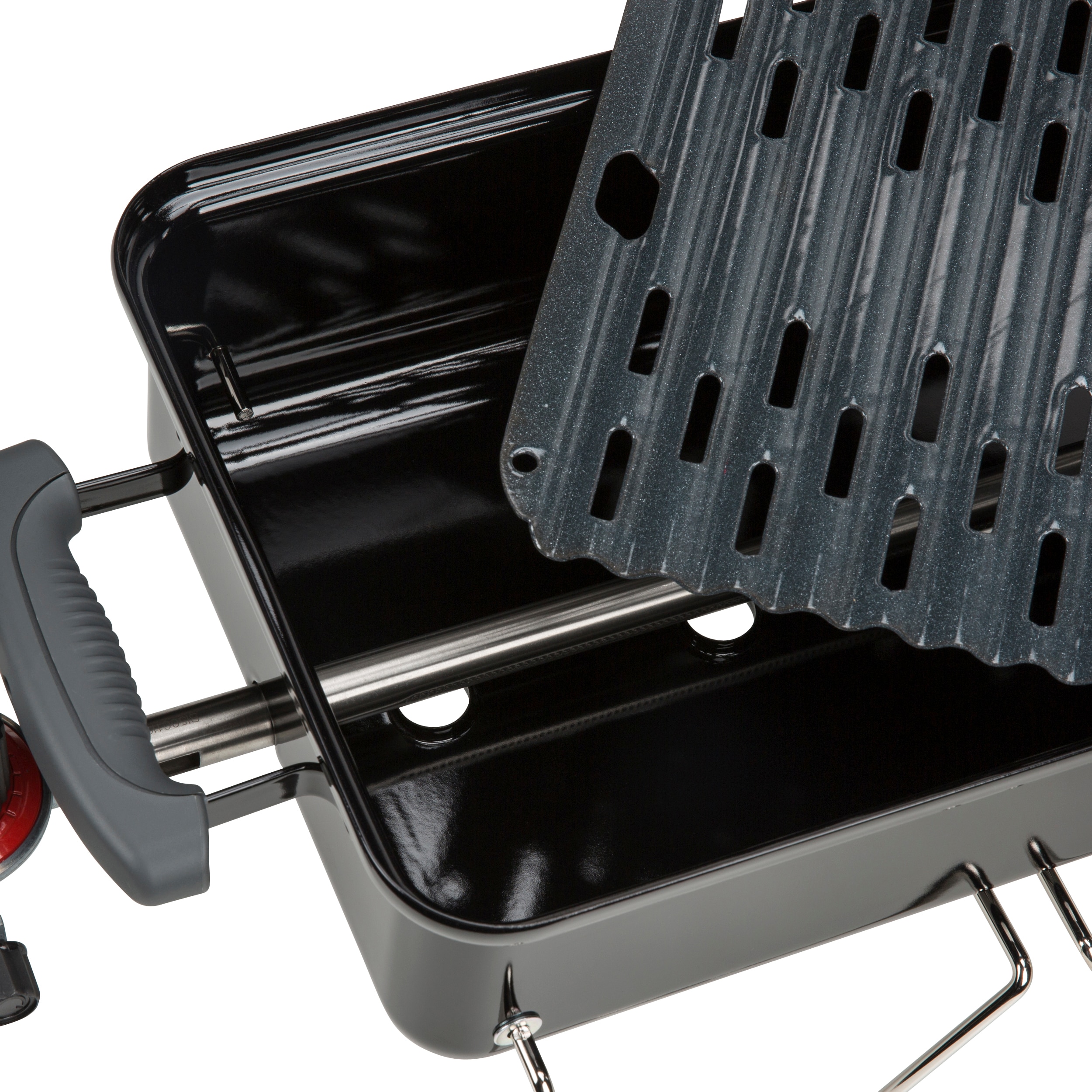 Go-Anywhere Portable Propane Gas Grill in Black