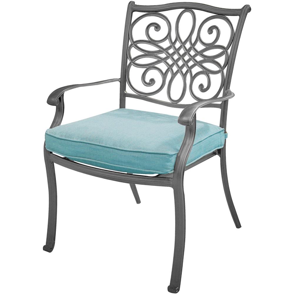 Hanover TRADDNG9PC-BLU Patio-Dining-Sets - View #2