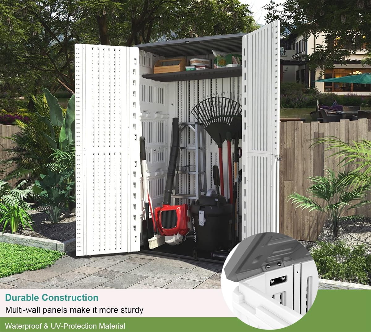 Yardgrace BSBCJYEUM1W2 Small-Outdoor-Storage - View #5