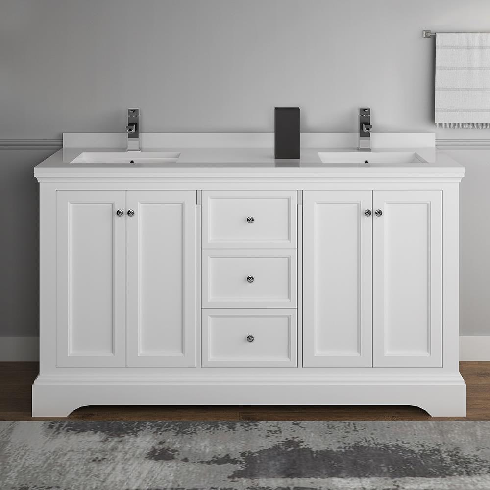 Fresca FCB2460WHM-CWH-U Bath-Vanity-Combo - View #3