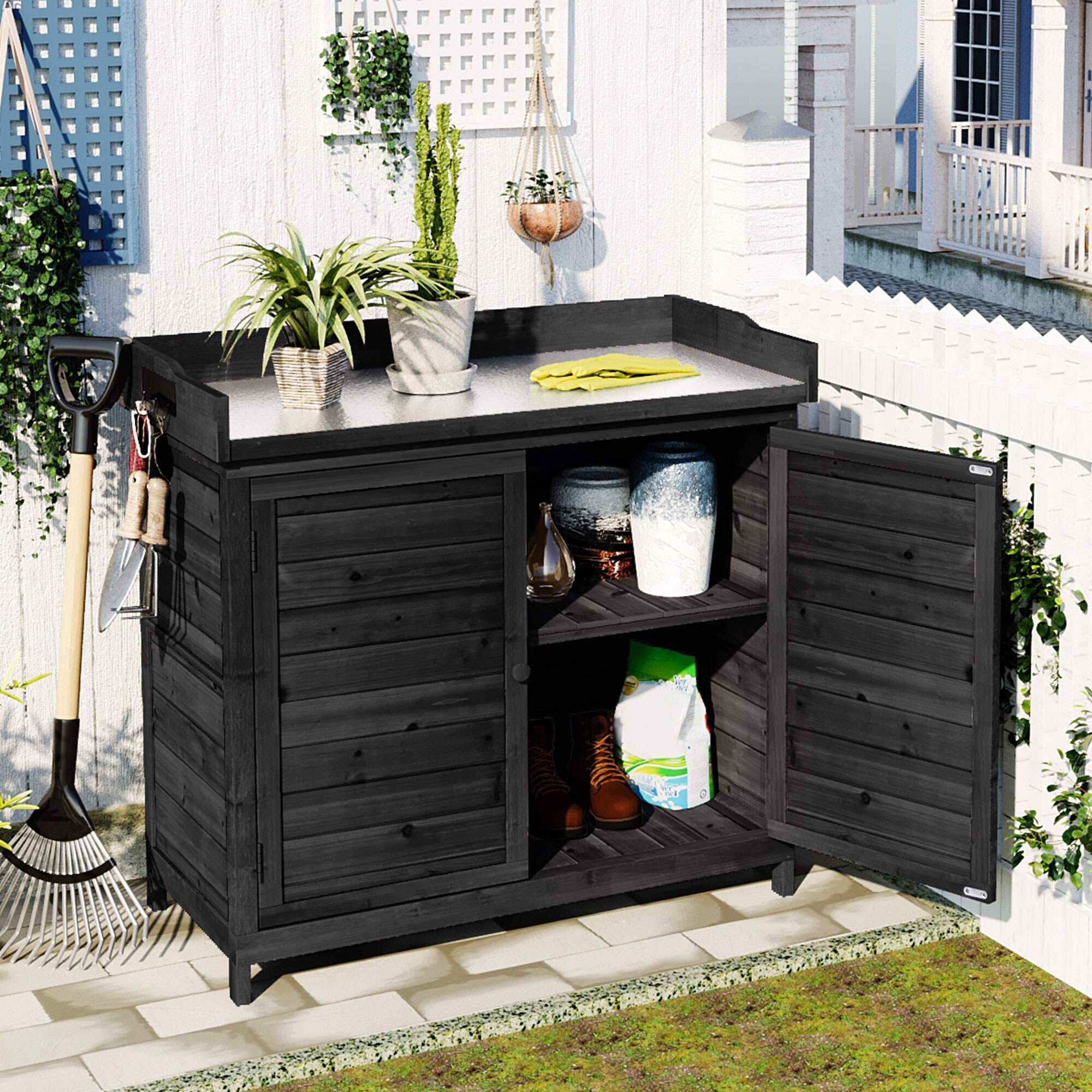 Kahomvis G243-QP717-19 Potting-Benches - View #2