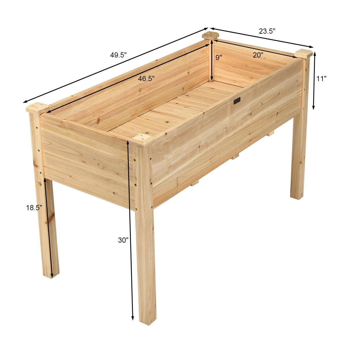 Forclover CTWY-GT3529 Raised-Planter-Boxes - View #3