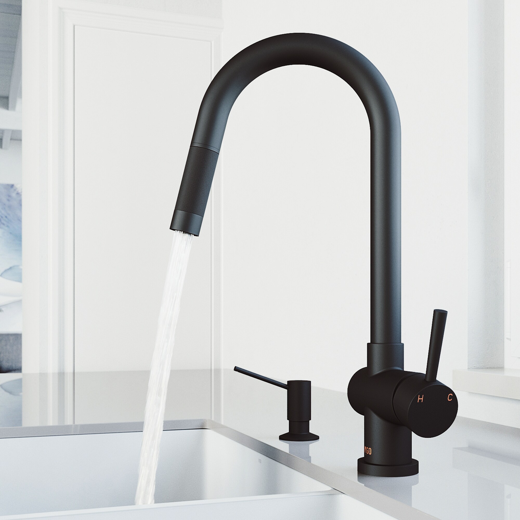 VIGO VG02008MBK5 Kitchen-Faucets - View #3
