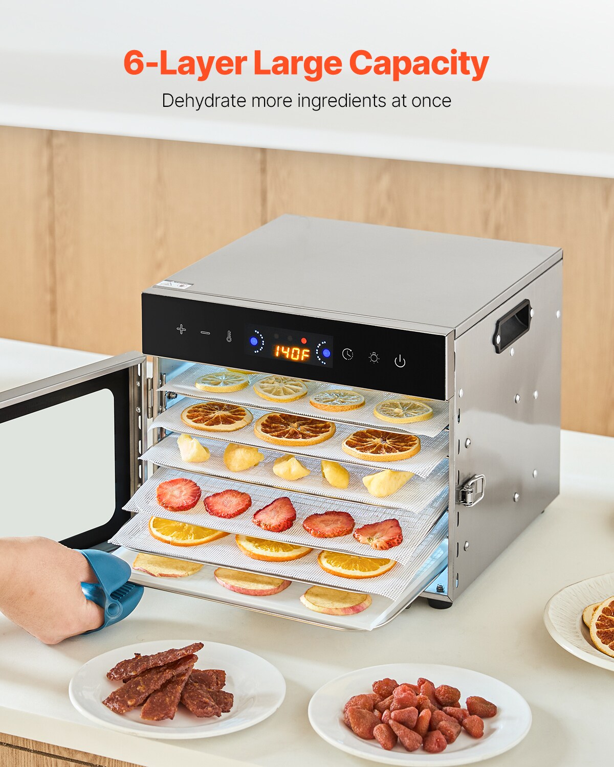 VEVOR SGHGJ400W6G01Z5W8V1 dehydrators - View #5