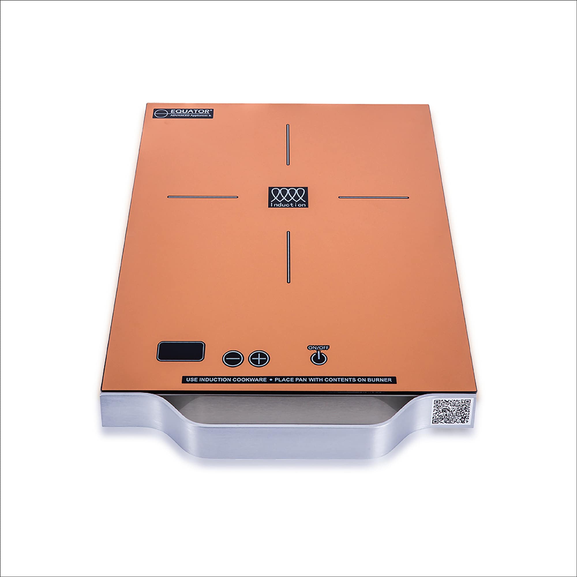 Equator Advanced Appliances PIC 100 COPPER 11-in Portable 1 Burner Copper Induction Cooktop