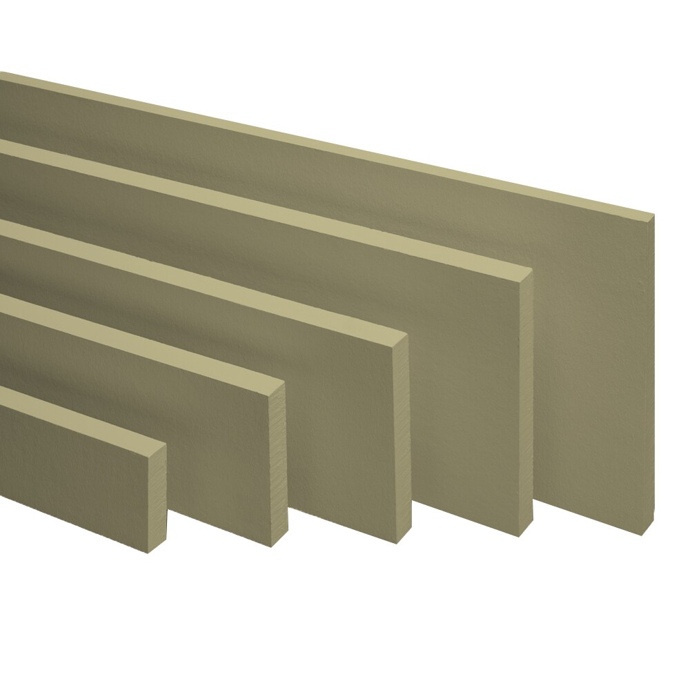 James Hardie Primed HZ10 Primed Fiber Cement Trim Smooth 0.75-in x 7.25-in x 144-in