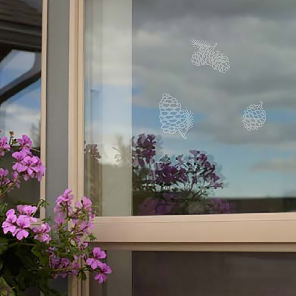 WindowAlert PINECONE DECALS Bird-Feeder-Accessories - View #3