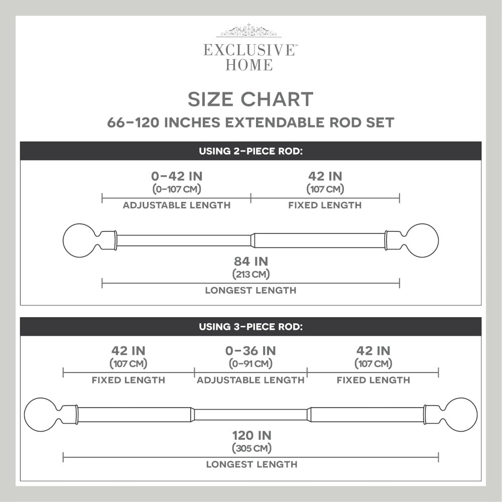 Exclusive Home ER1013-02 66120 Curtain-Rods - View #6