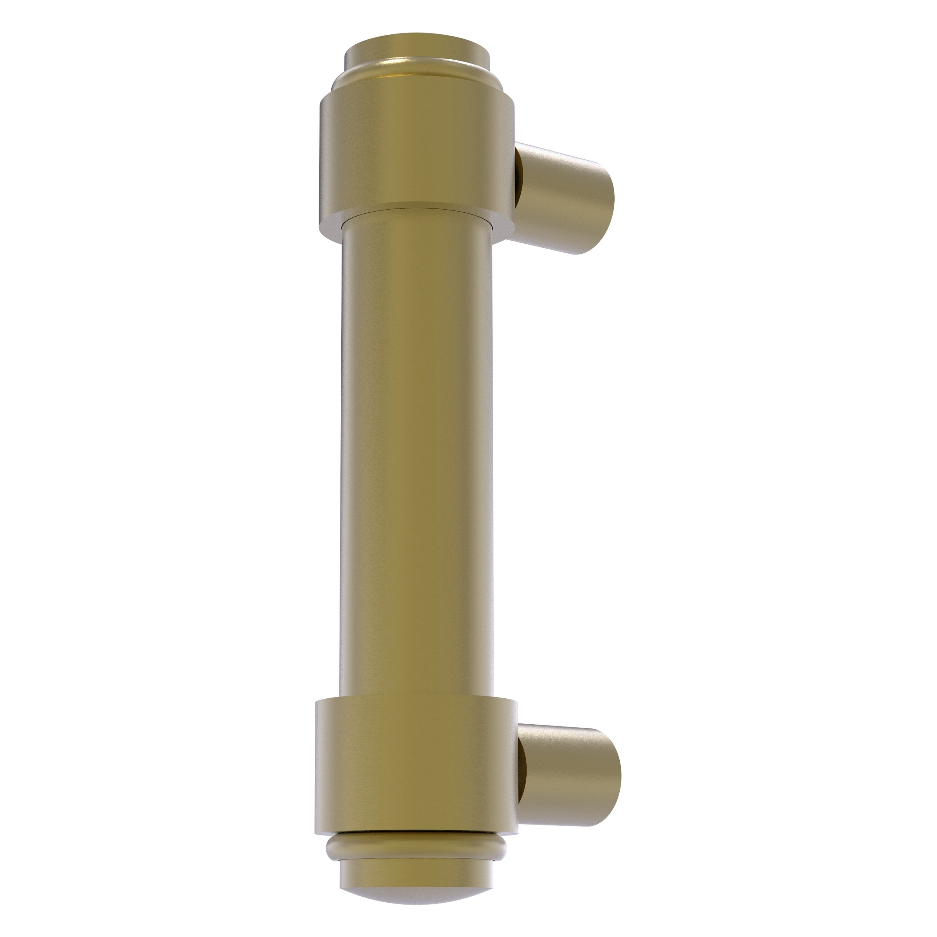 Allied Brass F-30-SBR Cabinet Hardware 3-in , 76mm Center to Center Satin Brass Dual Mount Cylindrical Bar