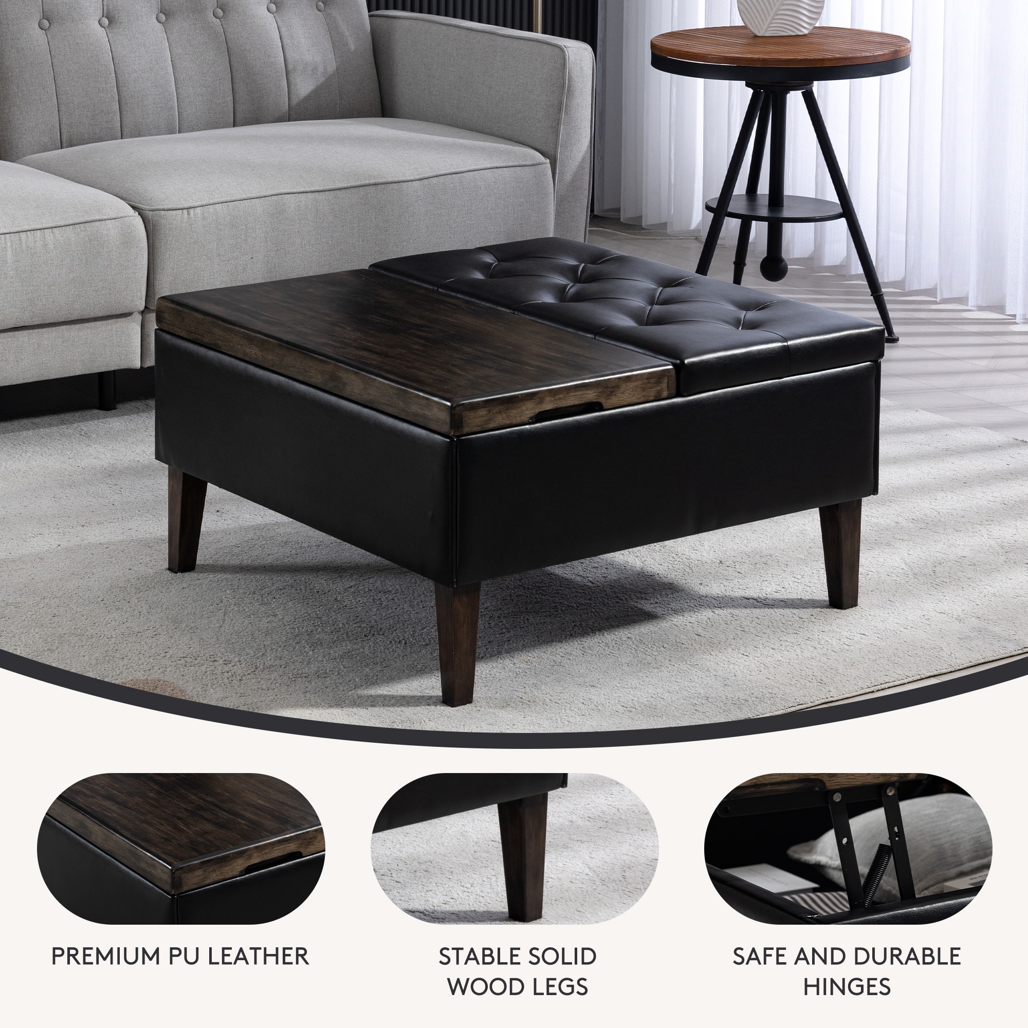 VOUA SAF-MEJSSF-BE Indoor-Ottomans - View #3