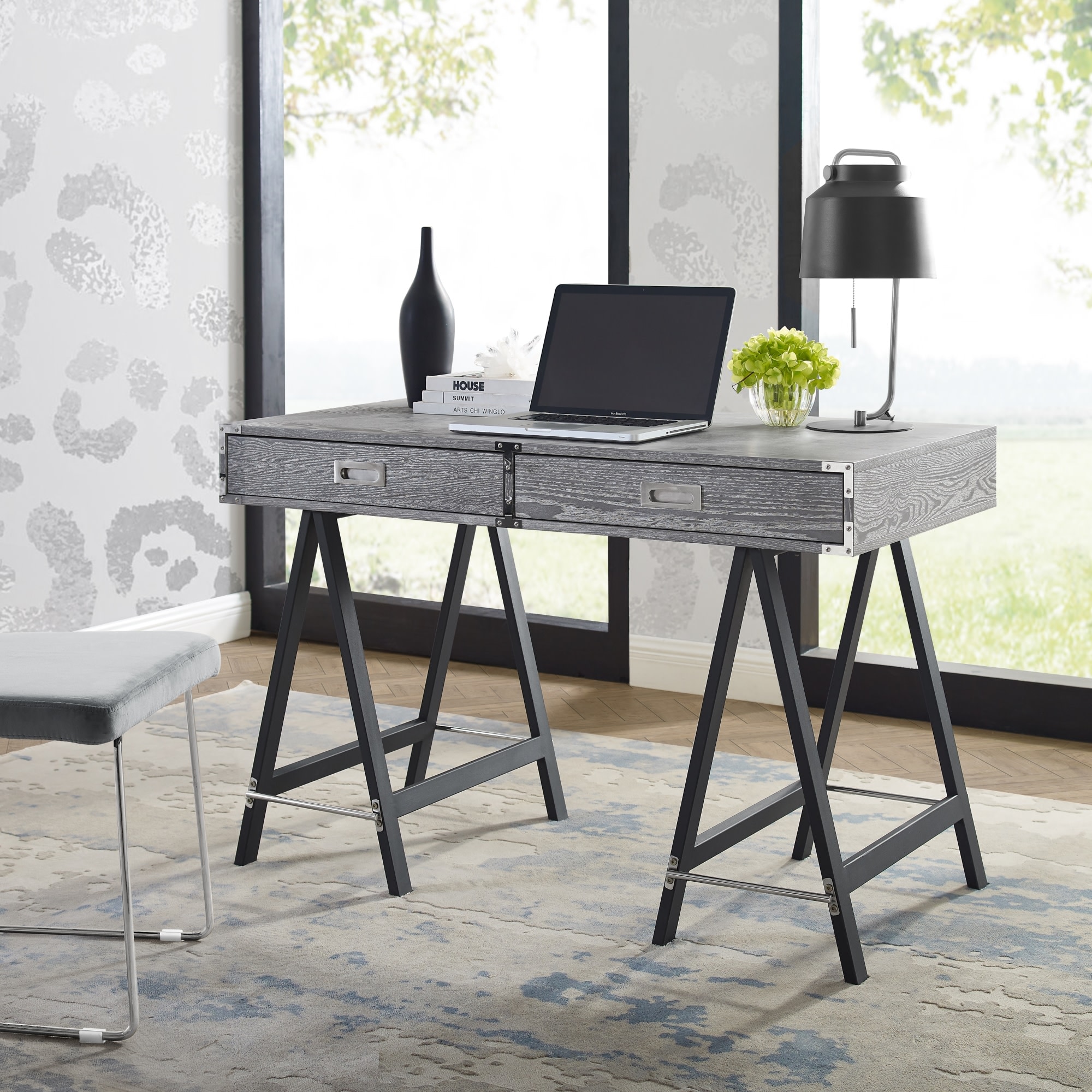 Inspired Home DK199-09GR-LS desks - View #2