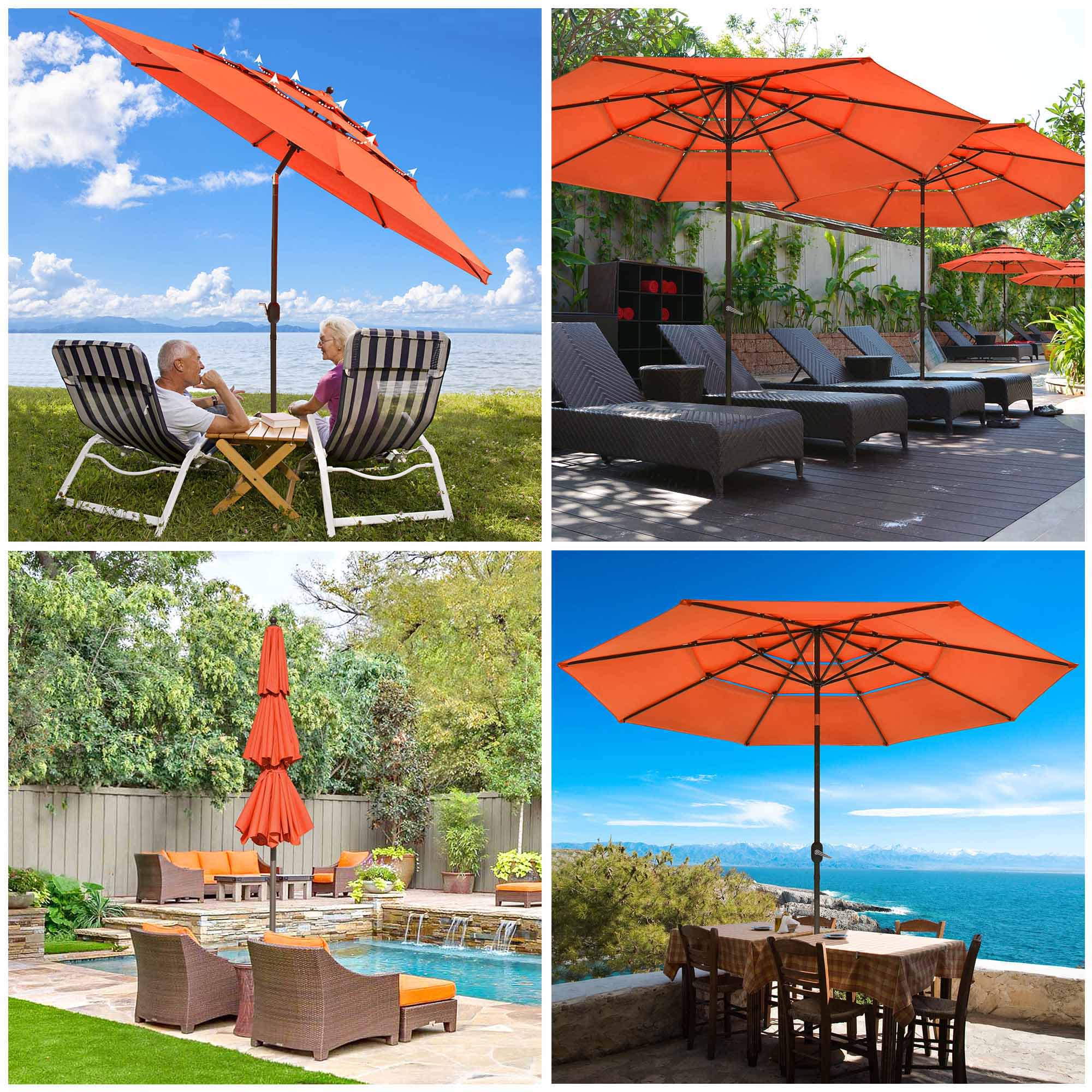 Yescom 07UMB040-3T11F-13-LO Umbrellas-2 - View #2