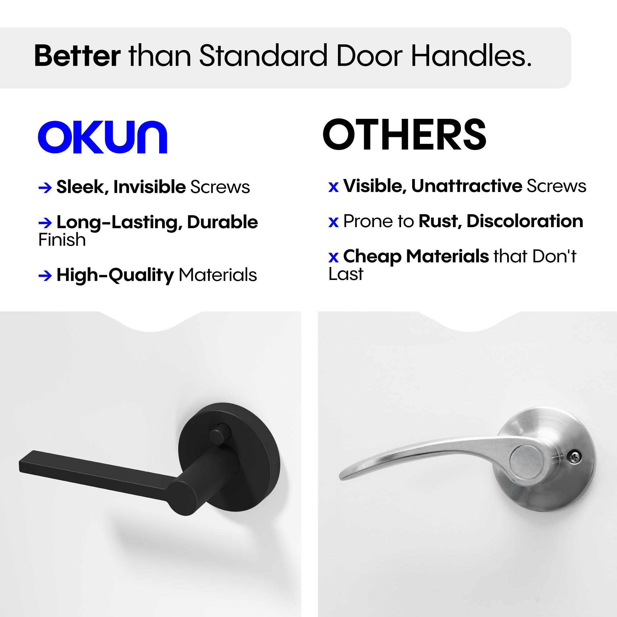 OKUN OK1005MBPRK2 Door-Handles - View #8