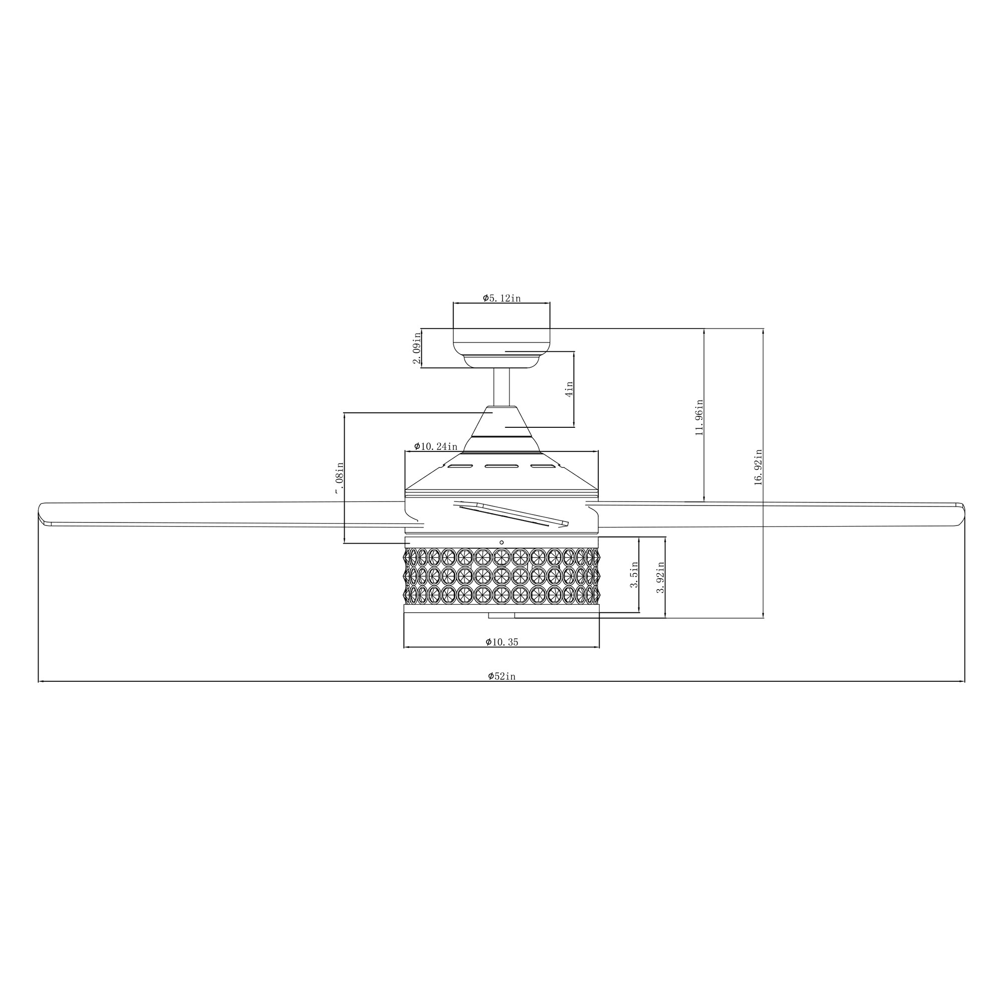 Matrix Decor MDF6209110V Ceiling-Fans - View #10