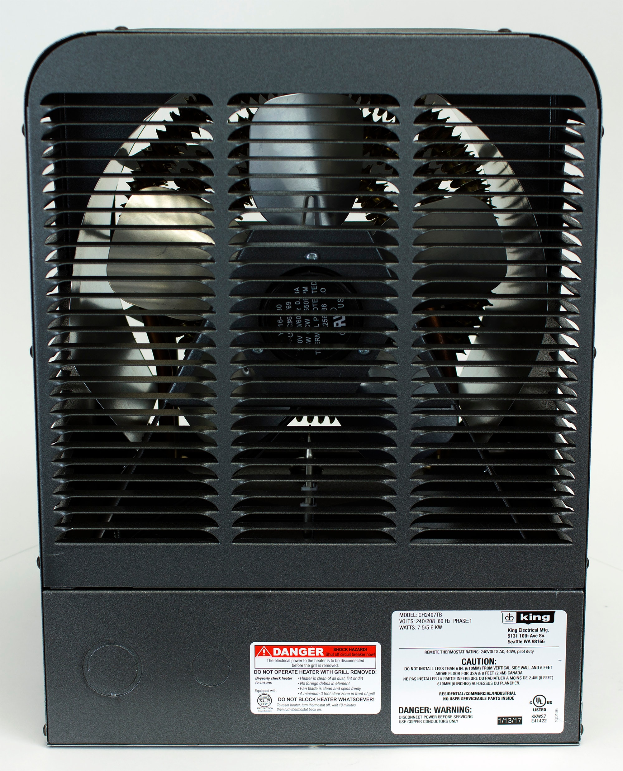 KING GH2407TB Electric-Garage-Heaters - View #4