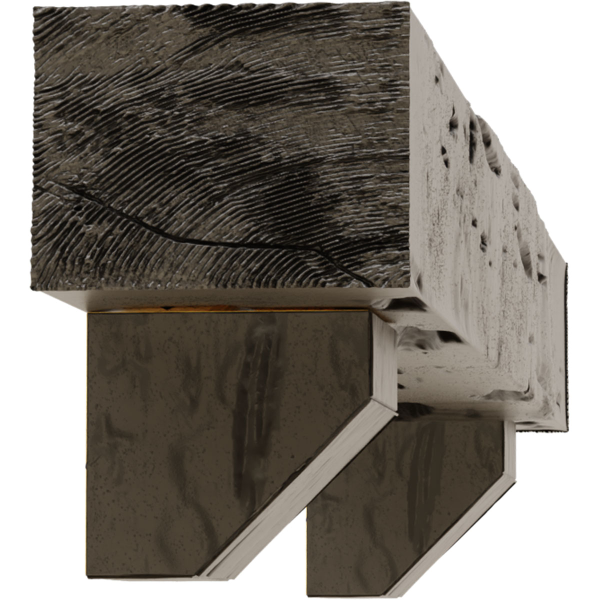 Ekena Millwork MANUPC04X04X72ASBD Mantel-Shelves - View #4