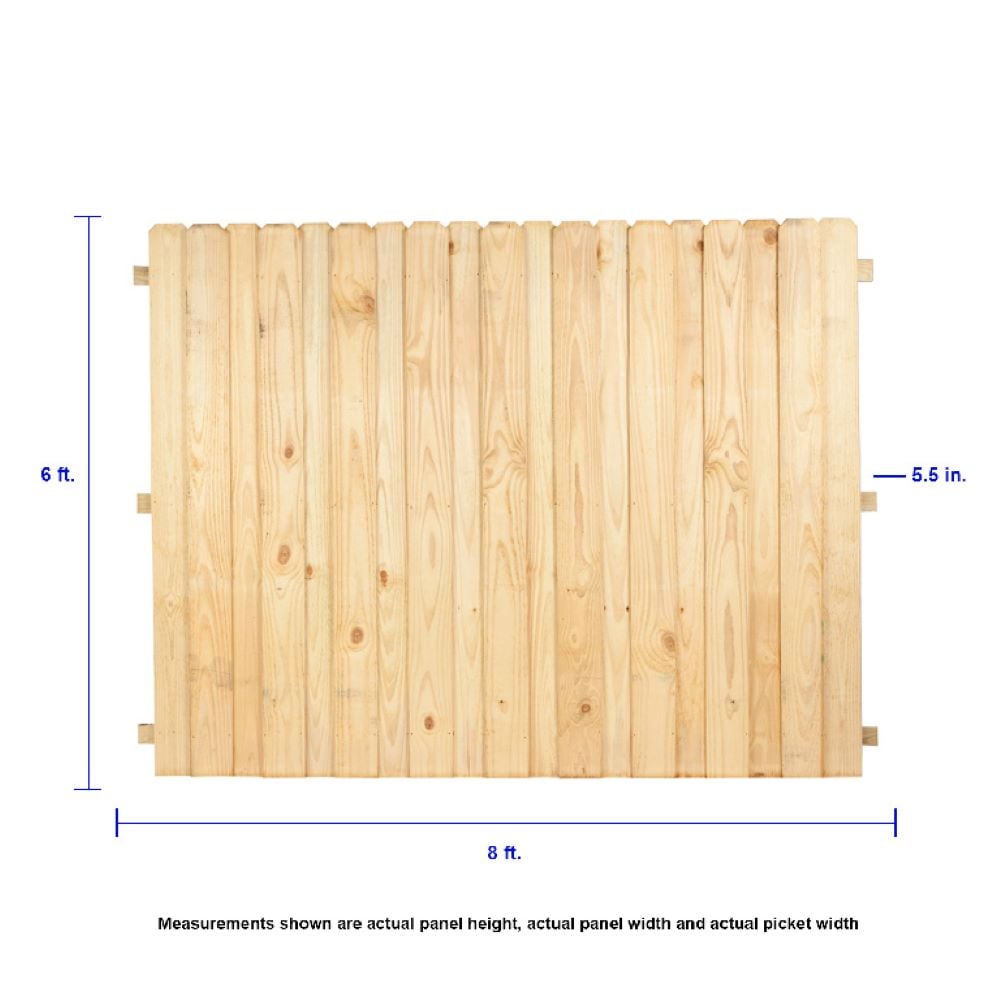 Severe Weather 68BBFPT25E Wood-Fence-Panels - View #4
