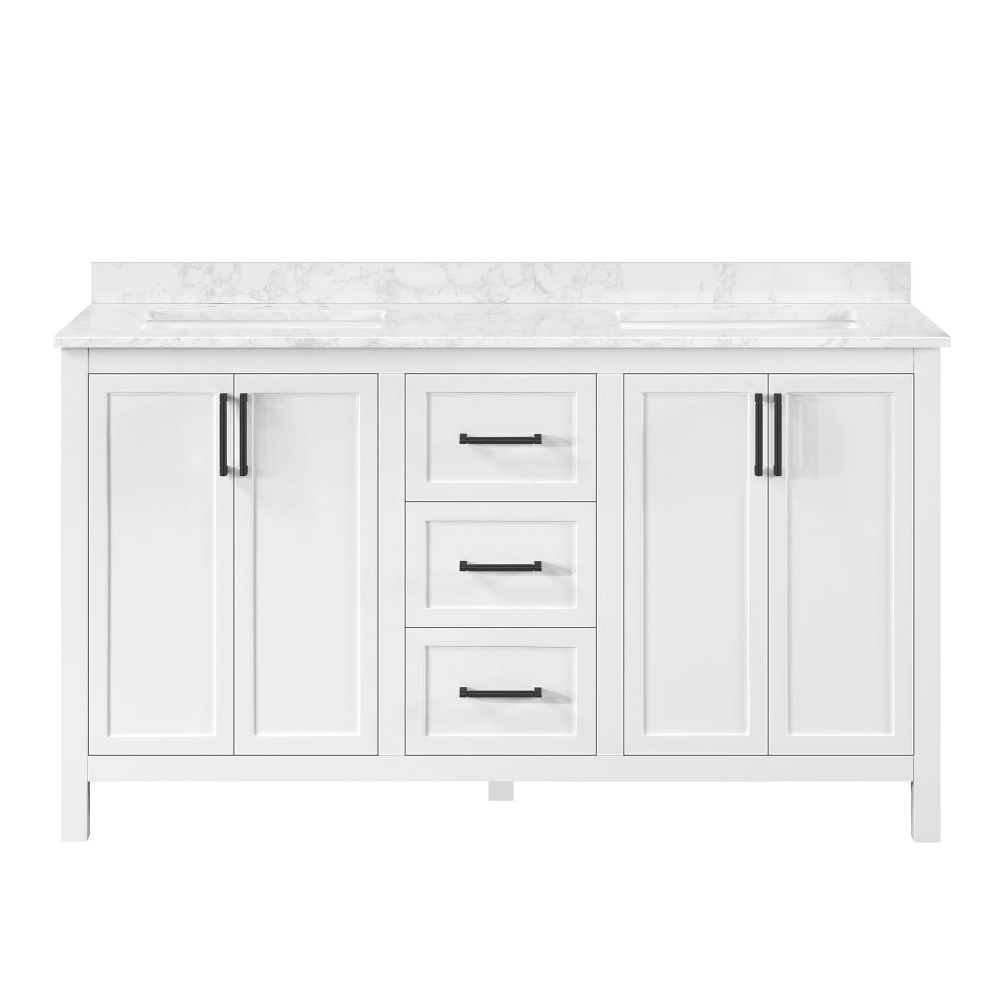 allen + roth LENOIR 60W Bath-Vanity-Combo - View #2