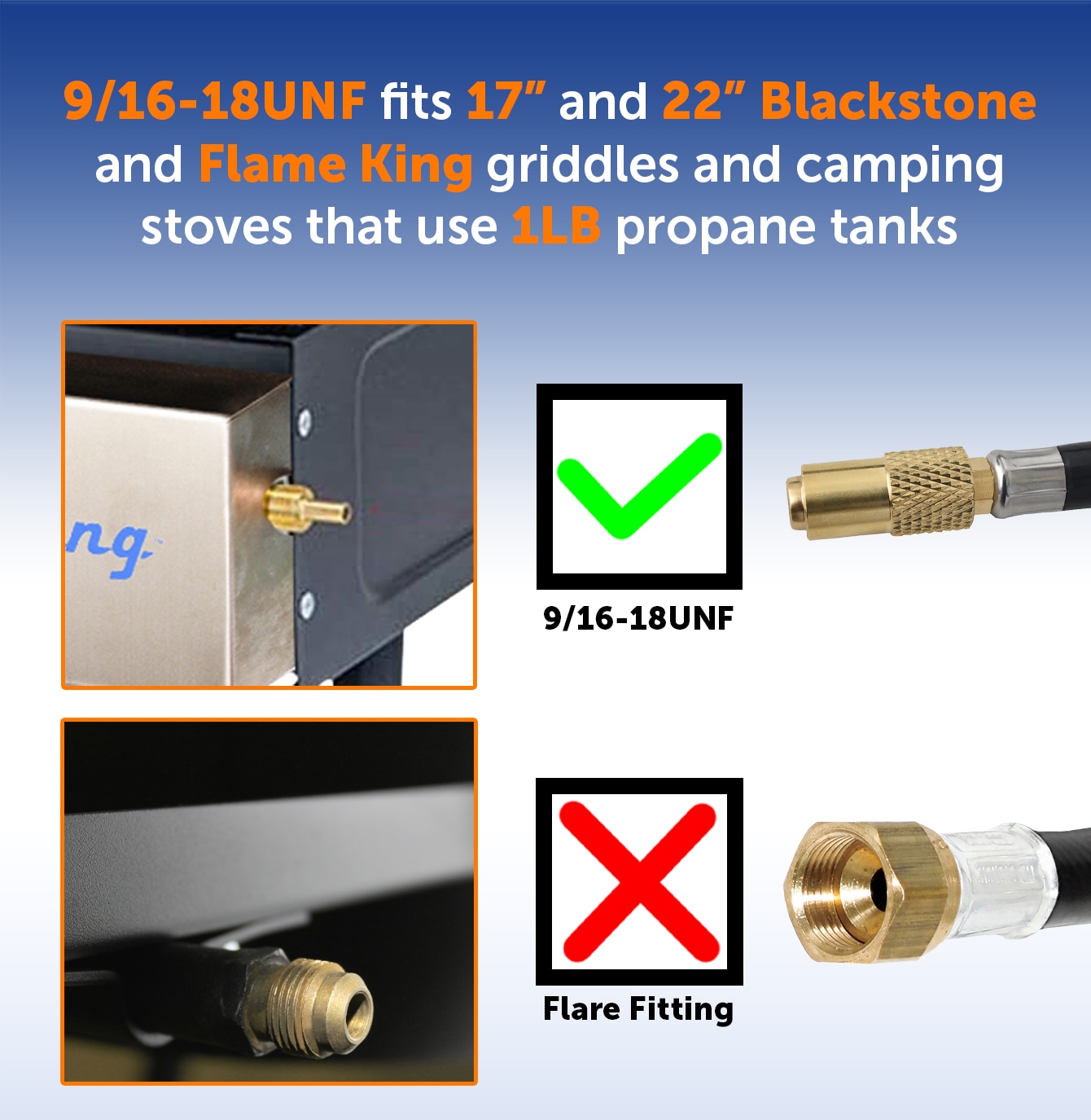 Flame King FK-GRD-REGHS6FT Propane-Tanks-Accy - View #5