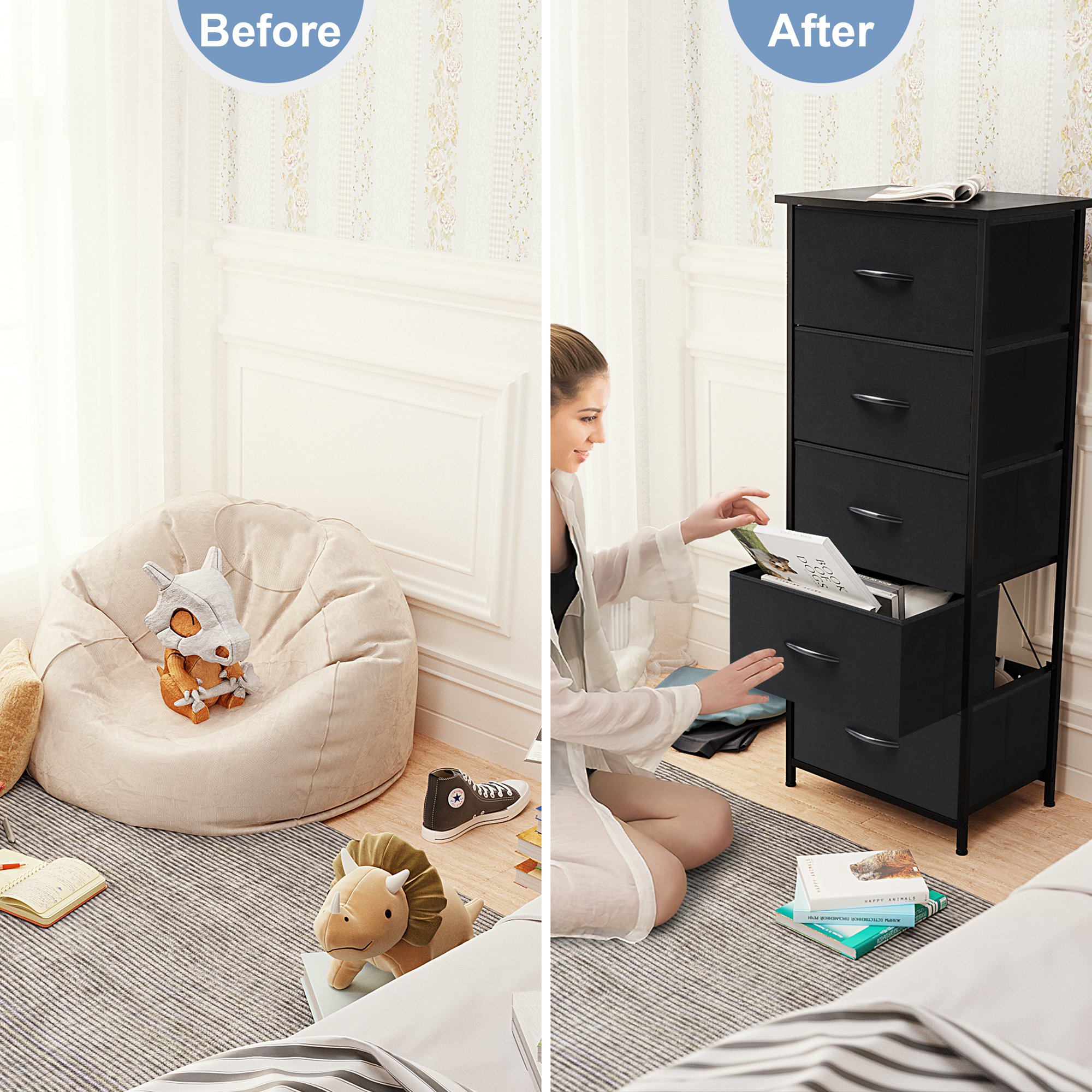 CloudFly CL-HD003BLK dressers - View #5
