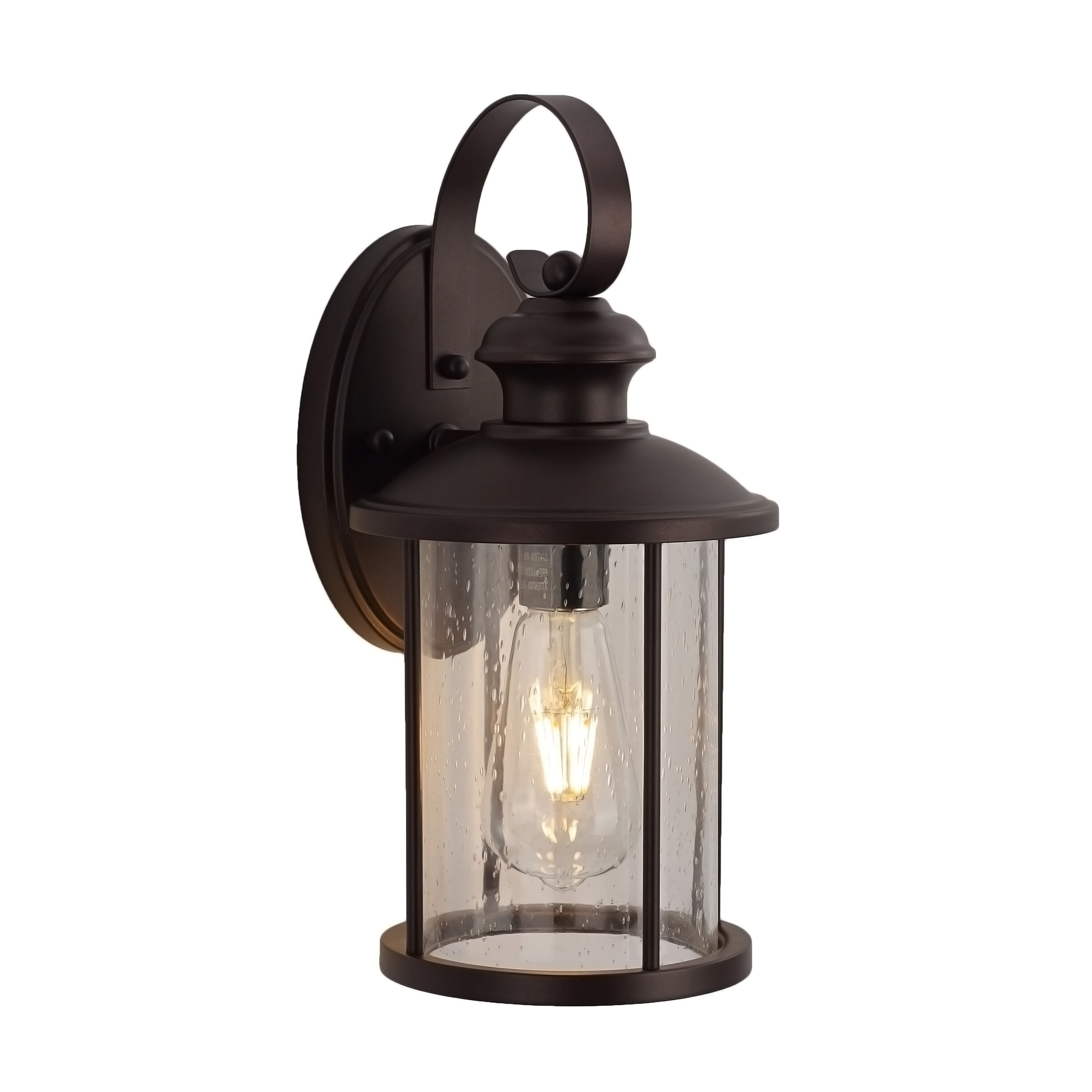 MICSIU 220089 Savitar 1 -Light 13.75-in H Oil-rubbed Bronze Hardwired Outdoor Wall Light