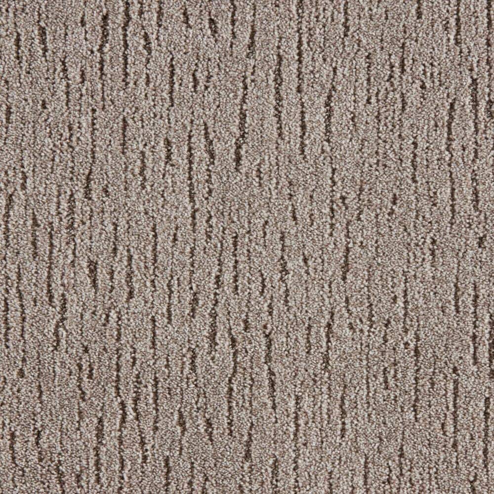 STAINMASTER STP60-12-L016 Soft Impressions Horn of Plenty Brown 40-oz sq yard Triexta Multi-level loop Indoor Carpet