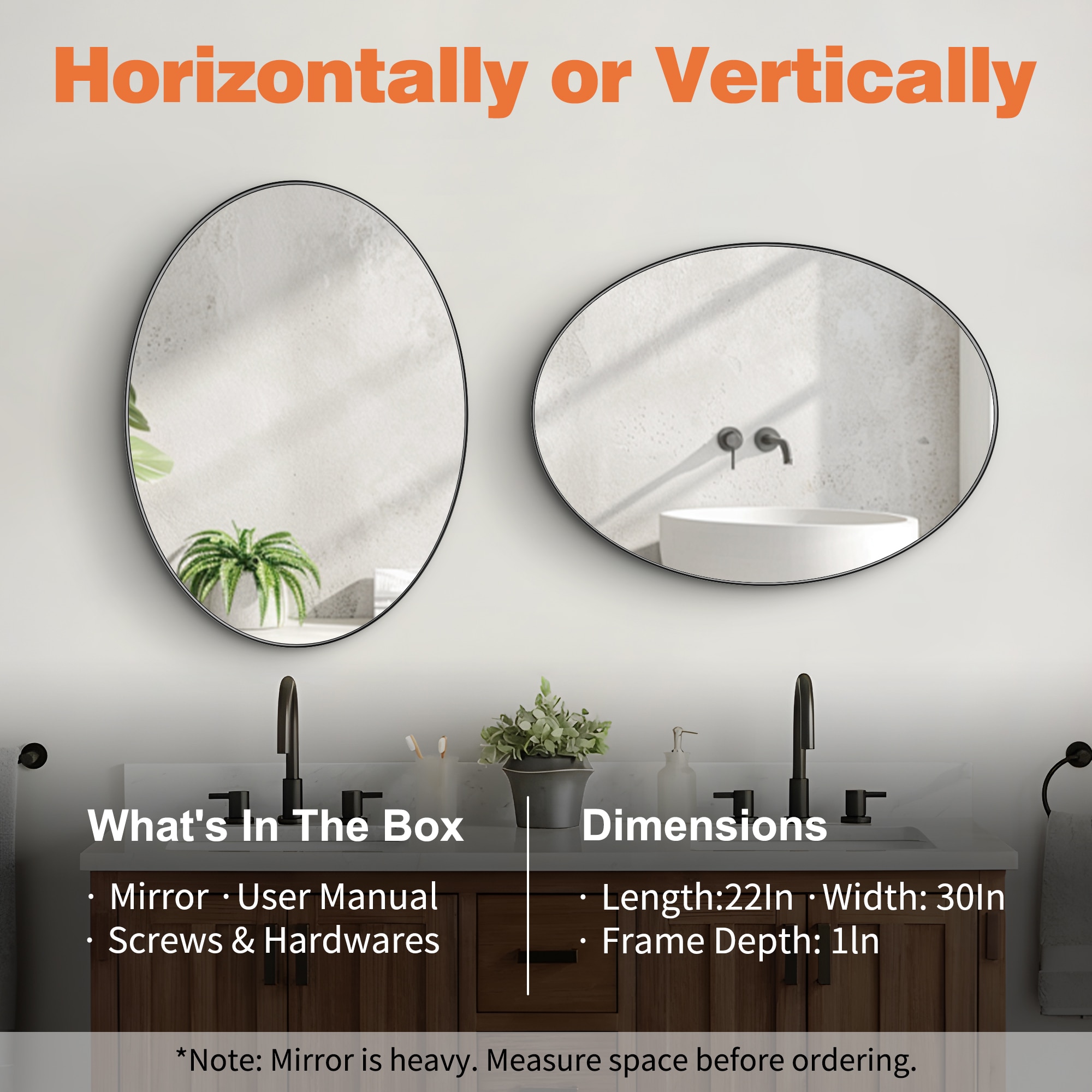 Clavie LS-22301-OBL Decor-Mirrors - View #6