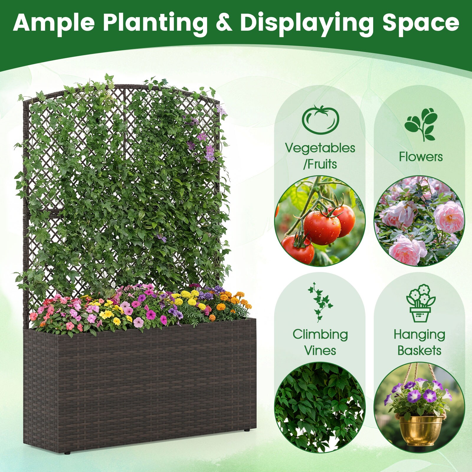 Slickblue D-CO-NB1864TG Raised-Garden-Beds - View #8