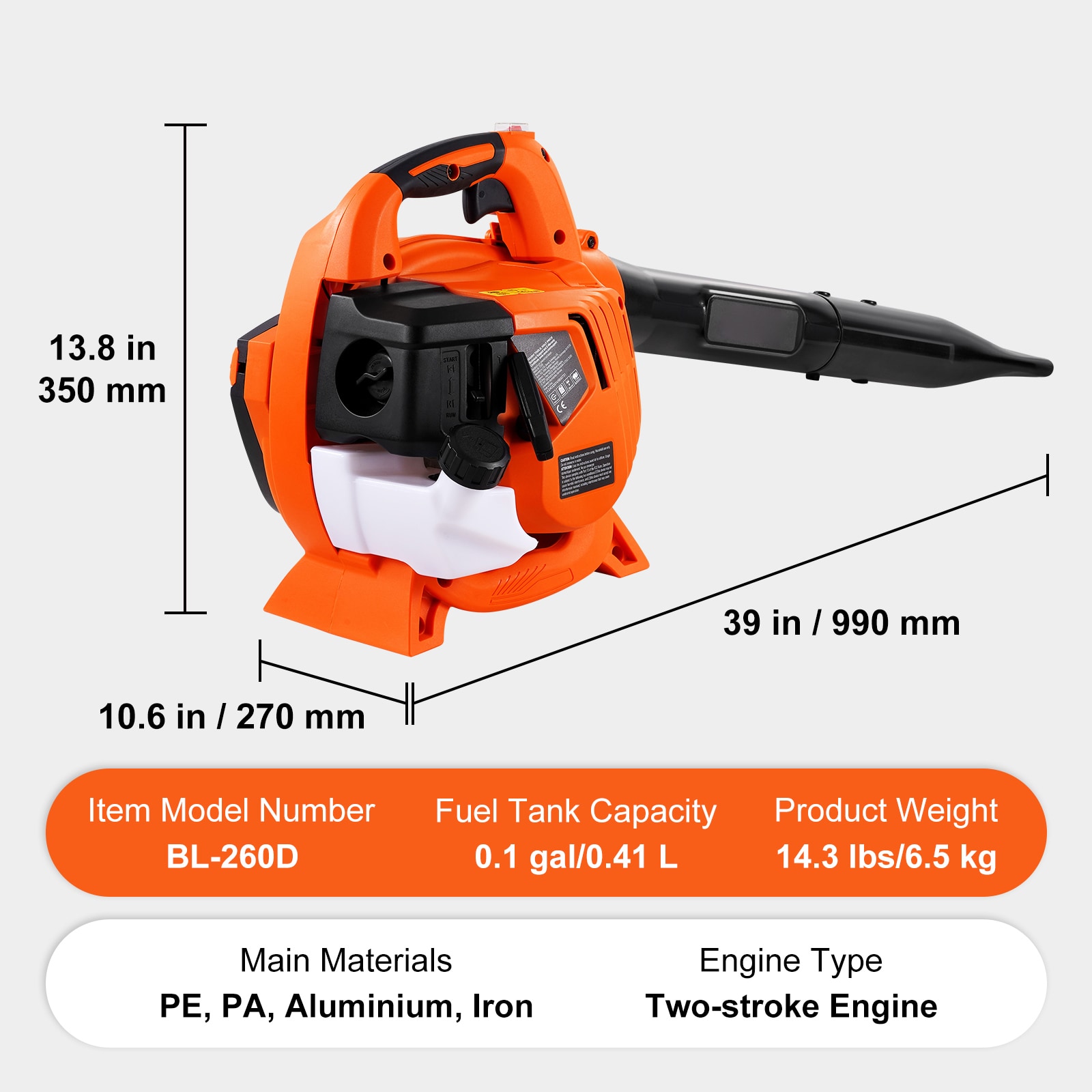 VEVOR SCSCSRYCYJ2605283V0 Blower-Accessories - View #7