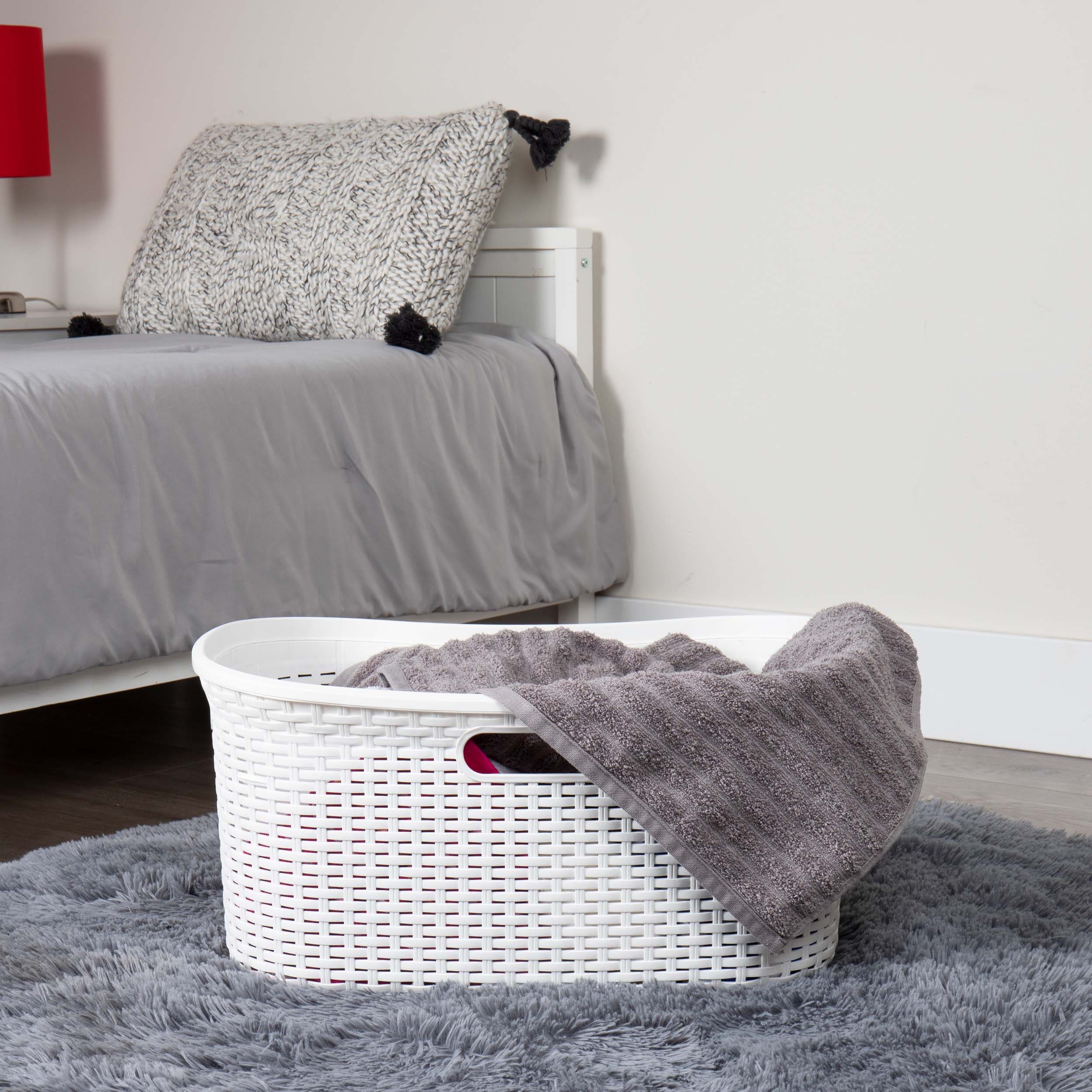 Mind Reader 40LBASK2PK-WHT Hamper-Baskets - View #2