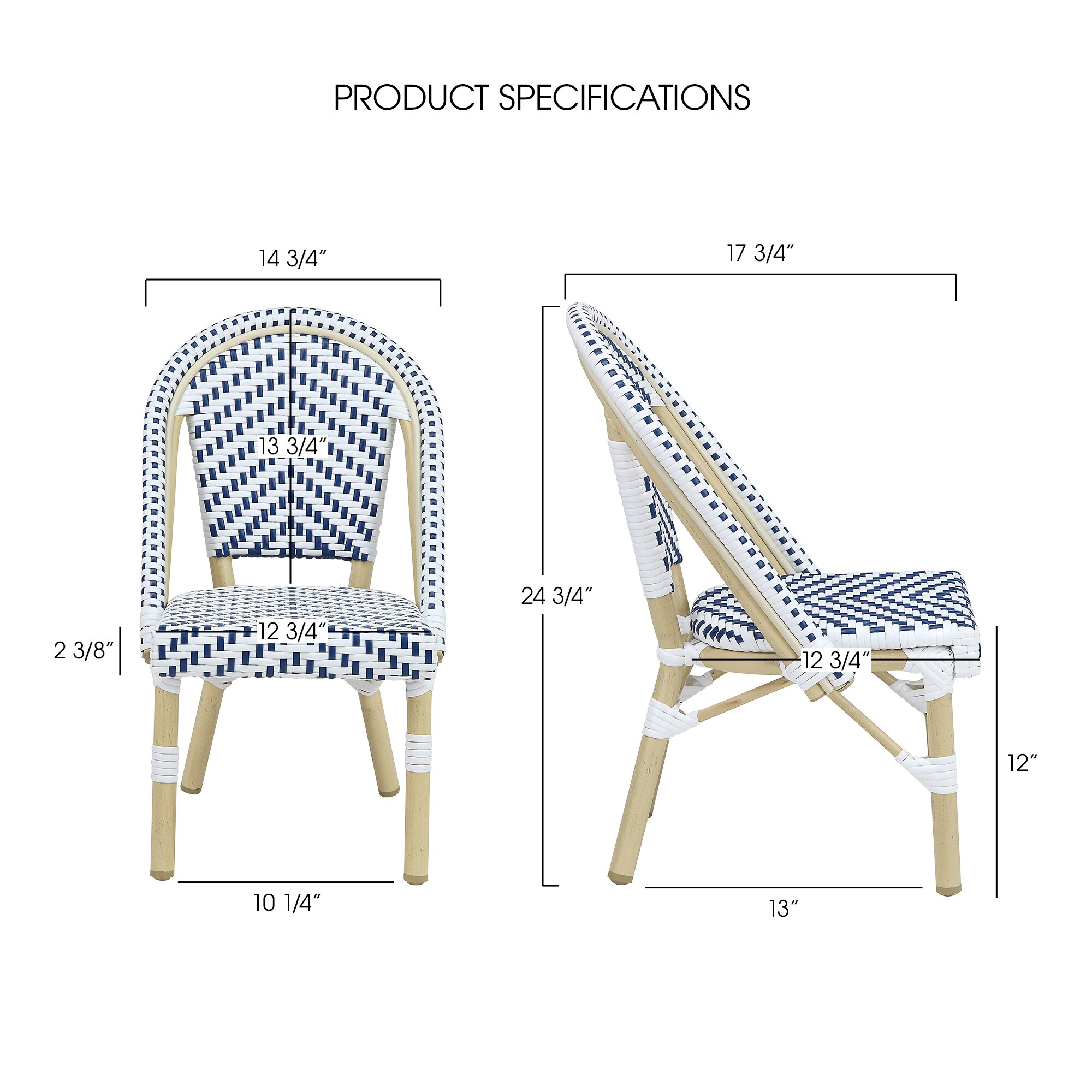 Furniture of America IDF-AC406NV-3PK Patio-Dining-Sets - View #4