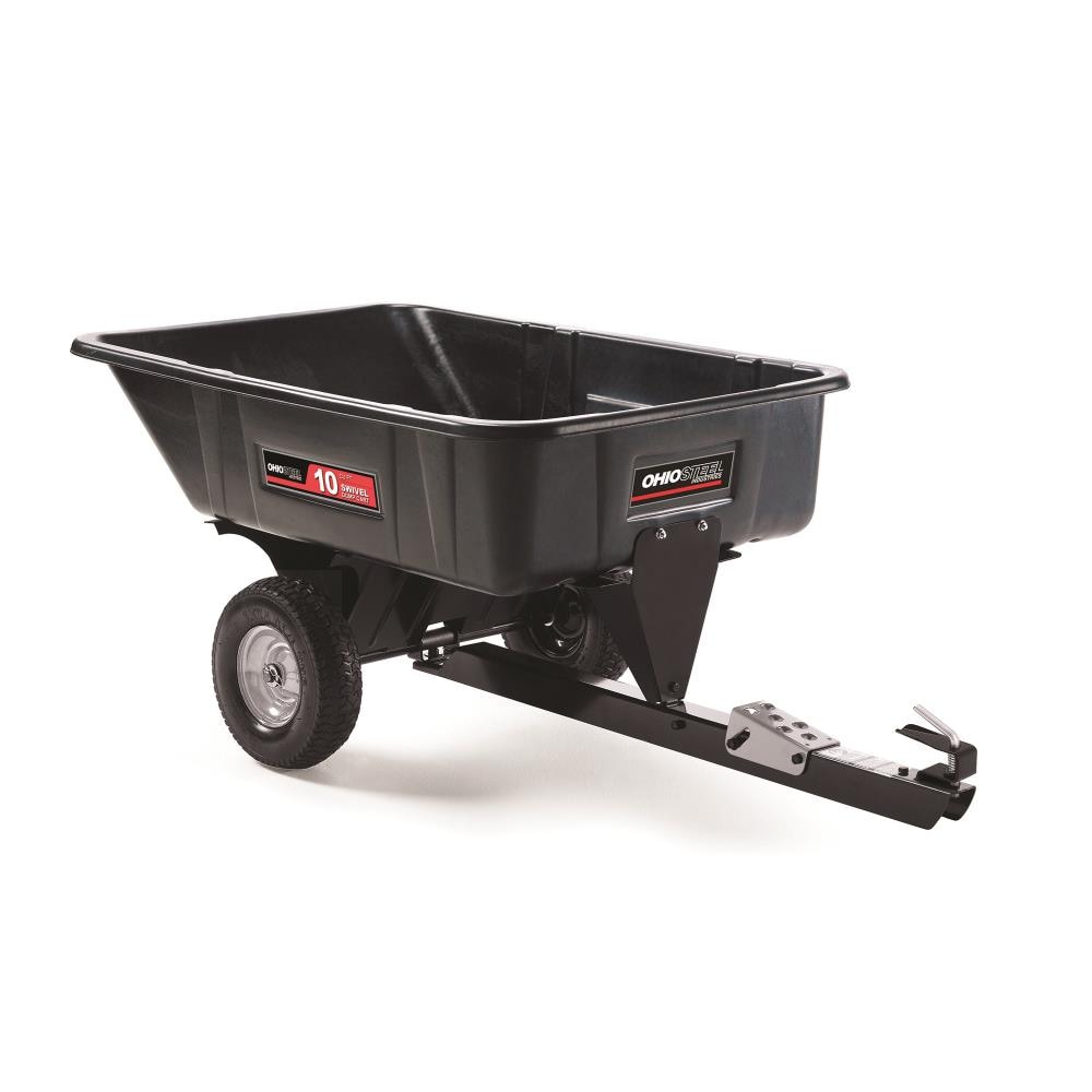 Ohio Steel 10-cu ft Poly Dump Cart in the Dump Carts department at ...