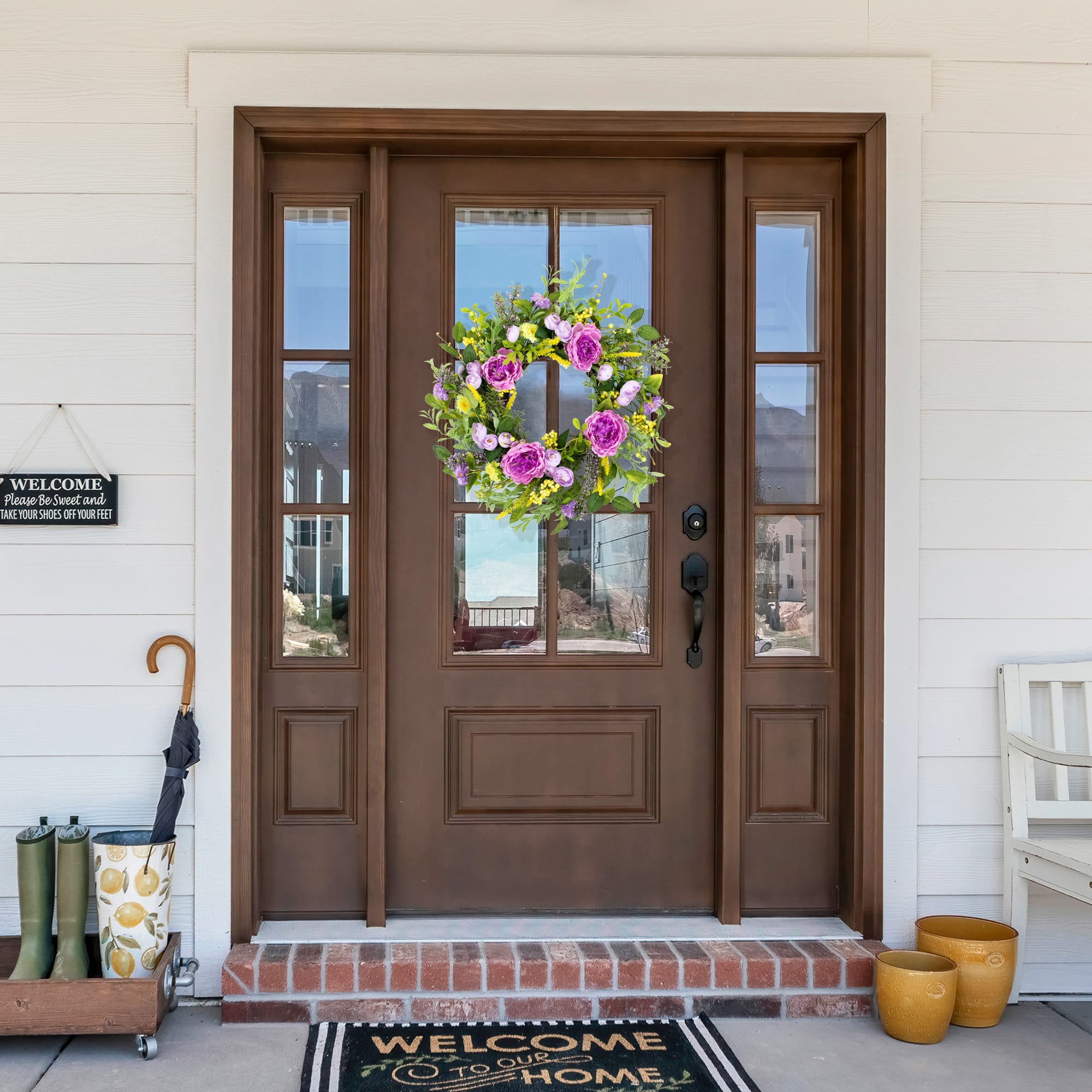 Northlight NORTHLIGHT YK95668 Artificial-Christmas-Wreaths - View #2