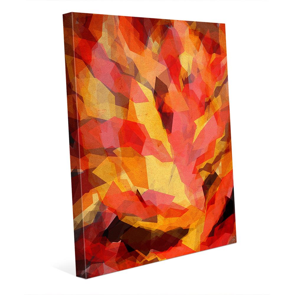 Creative Gallery 20-in H x 16-in W Abstract Print on Canvas in the Wall ...