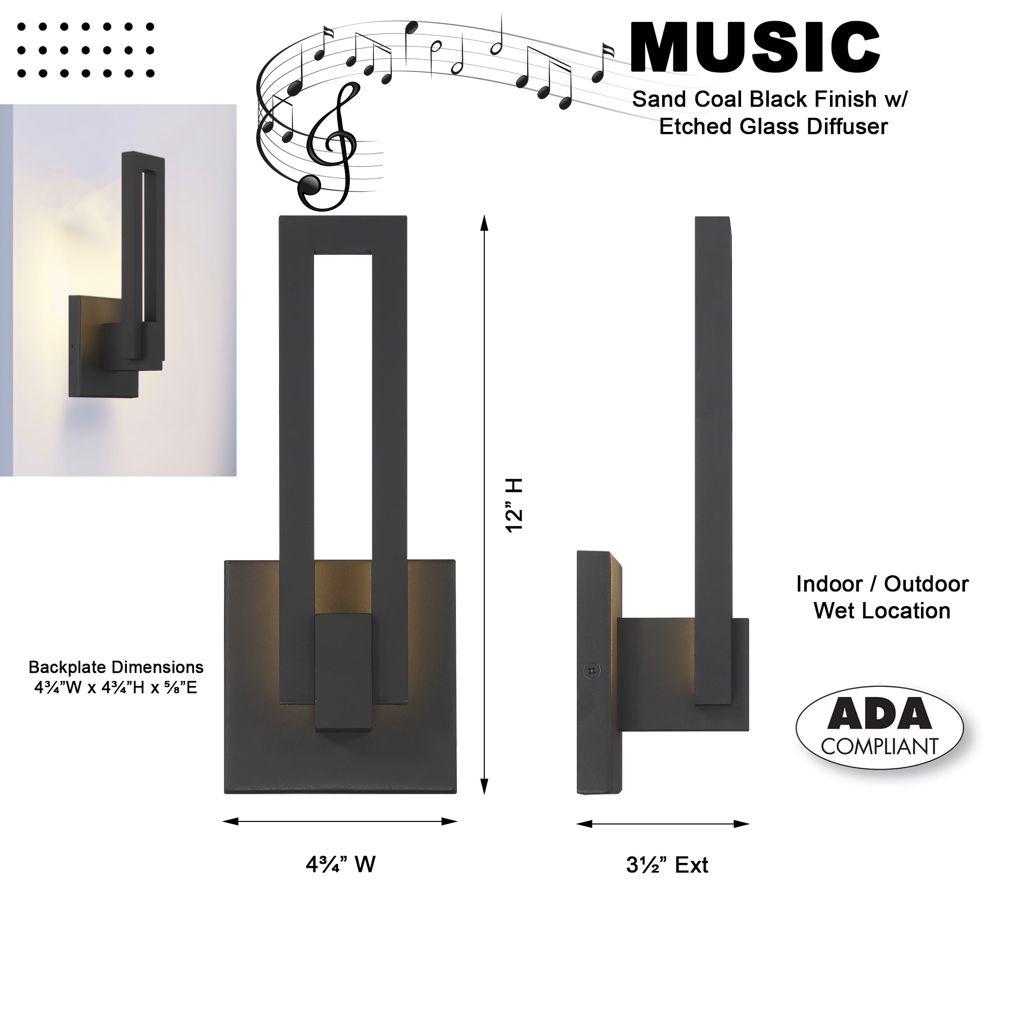 George Kovacs P1711-066-L Outdoor-Wall-Lighting - View #4
