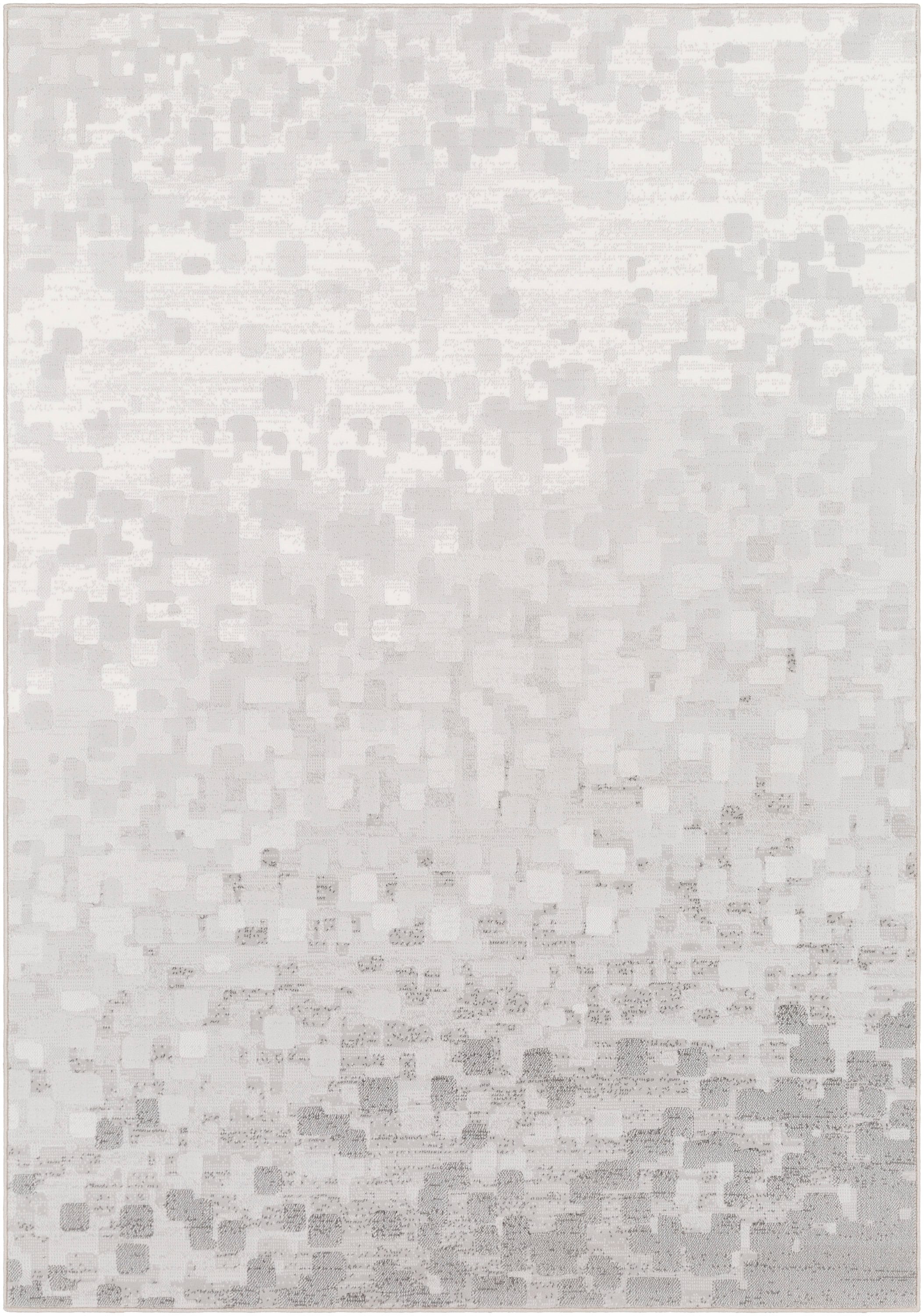 Surya CPO3843-5376 Contempo 5 X 8 (ft) Gray Indoor Abstract Industrial Area Rug