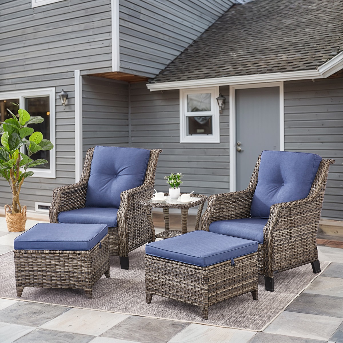 Rilyson FSCGY1140026-1 Patio-Conversation-Sets - View #2